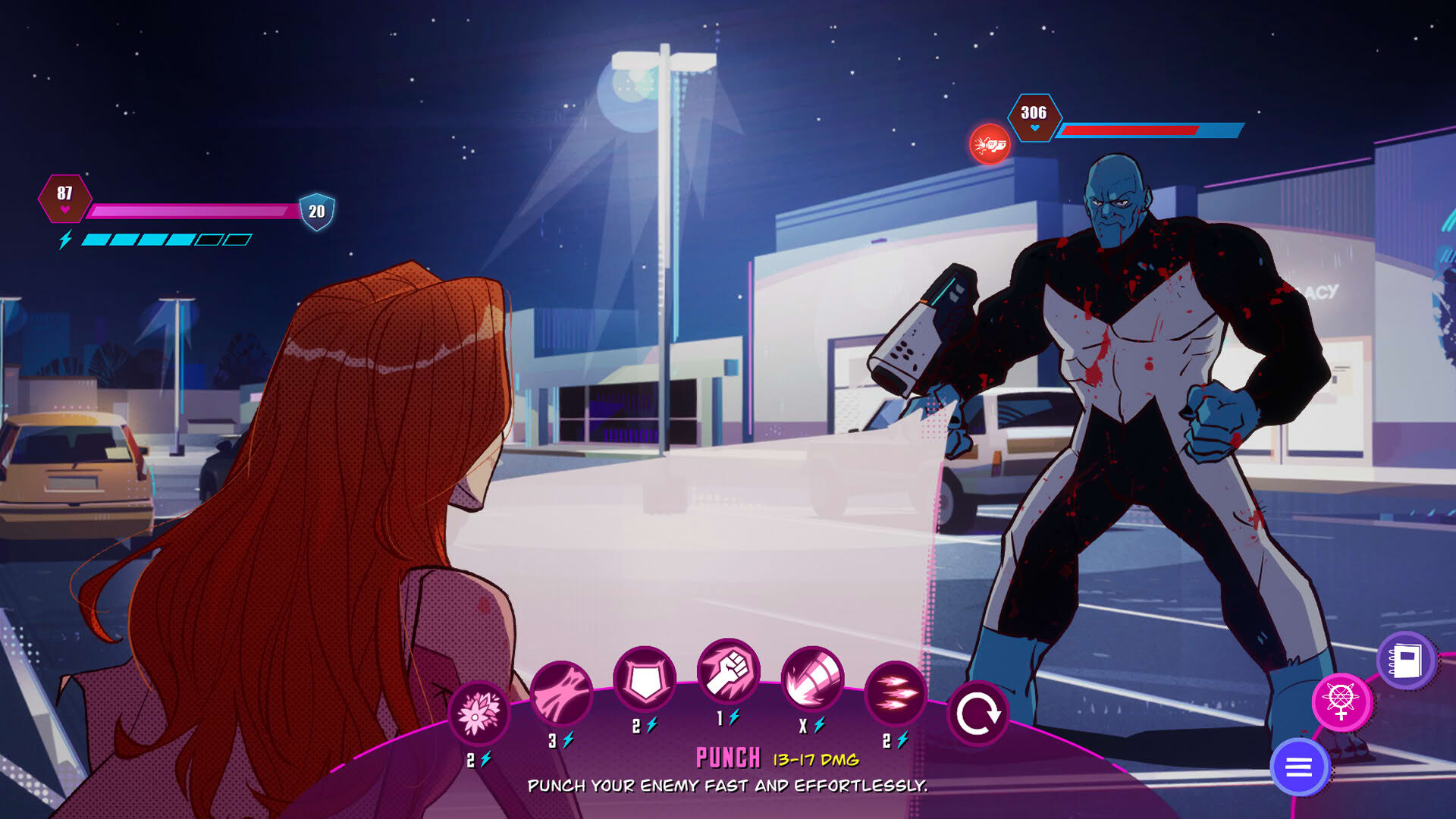 Screenshot for Invincible Presents: Atom Eve