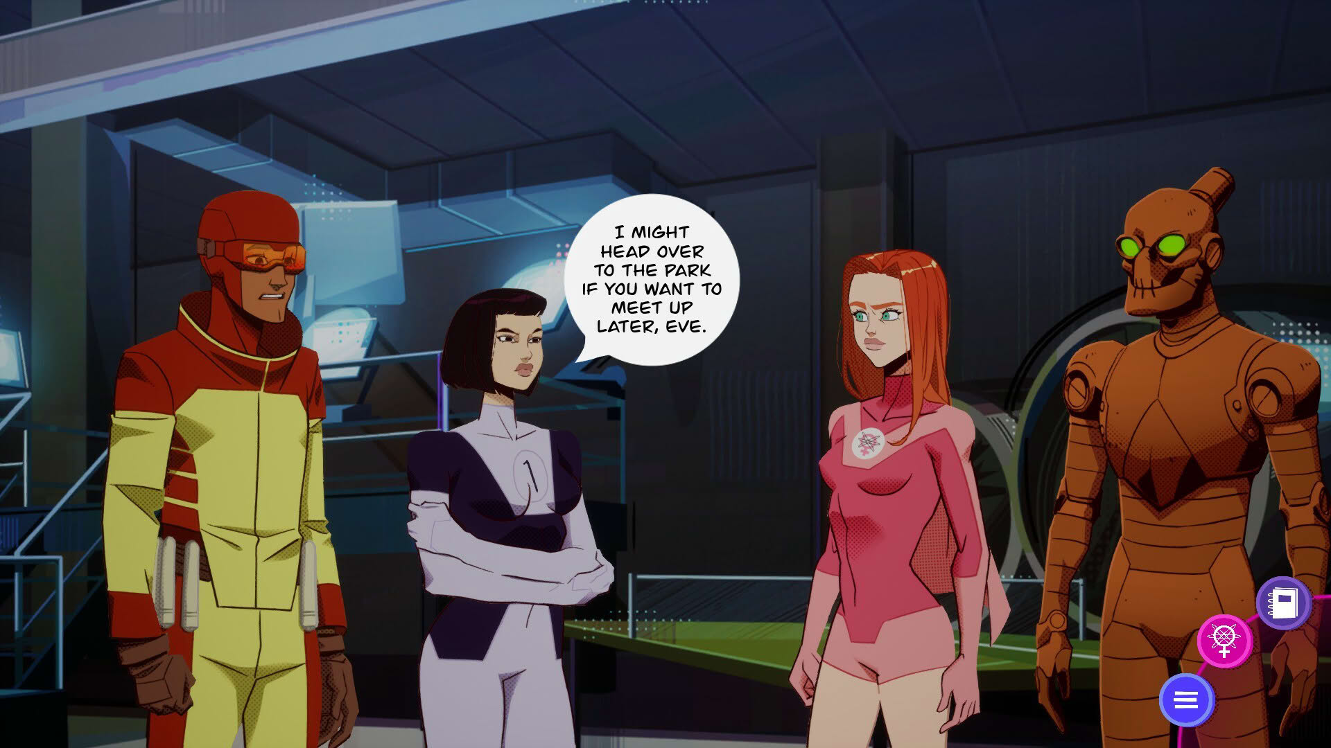 Screenshot for Invincible Presents: Atom Eve