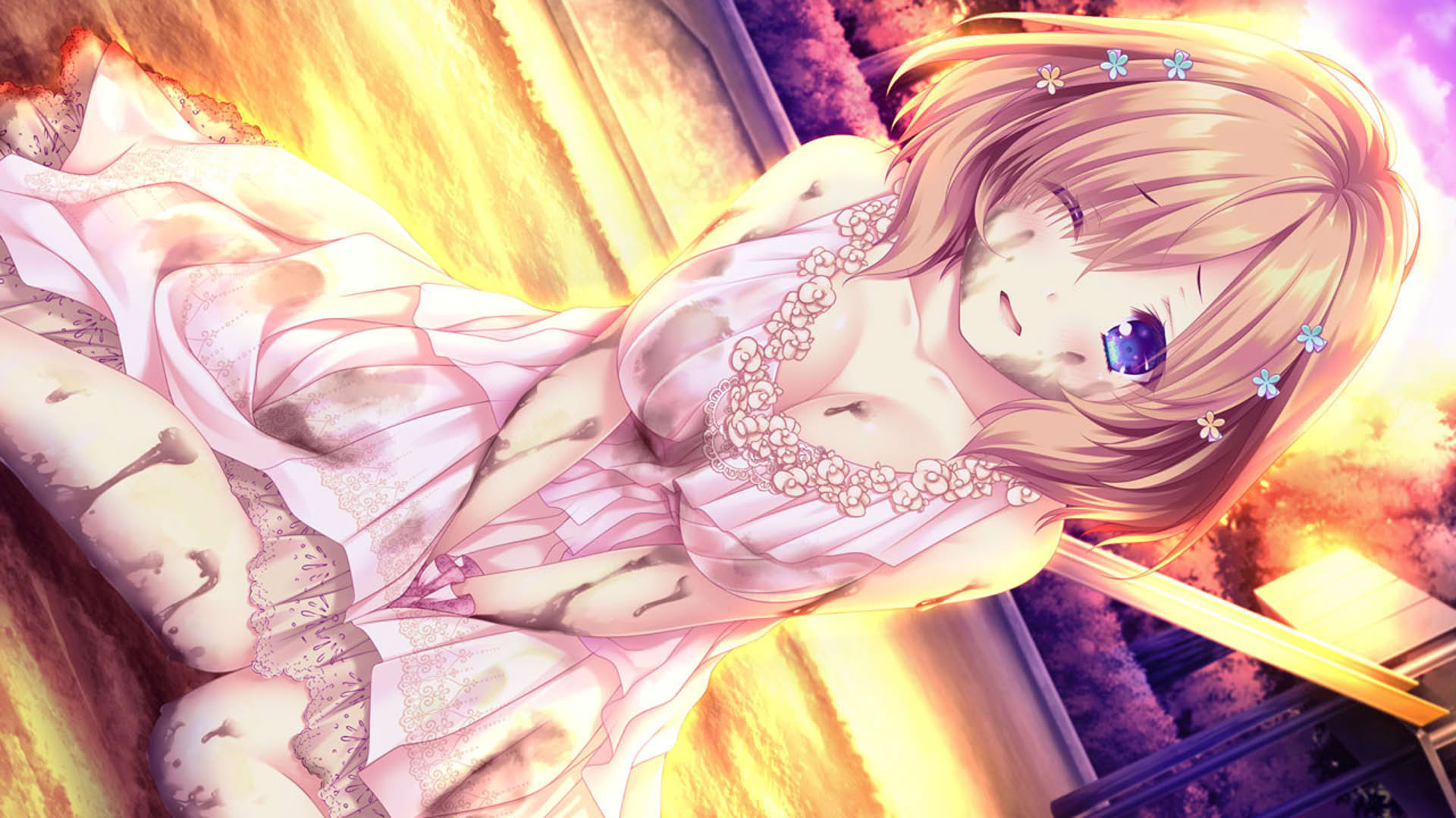 Screenshot for Yumahorome: Toki wo Tometa Yakata de Asu wo Sagasu Maigo-tachi