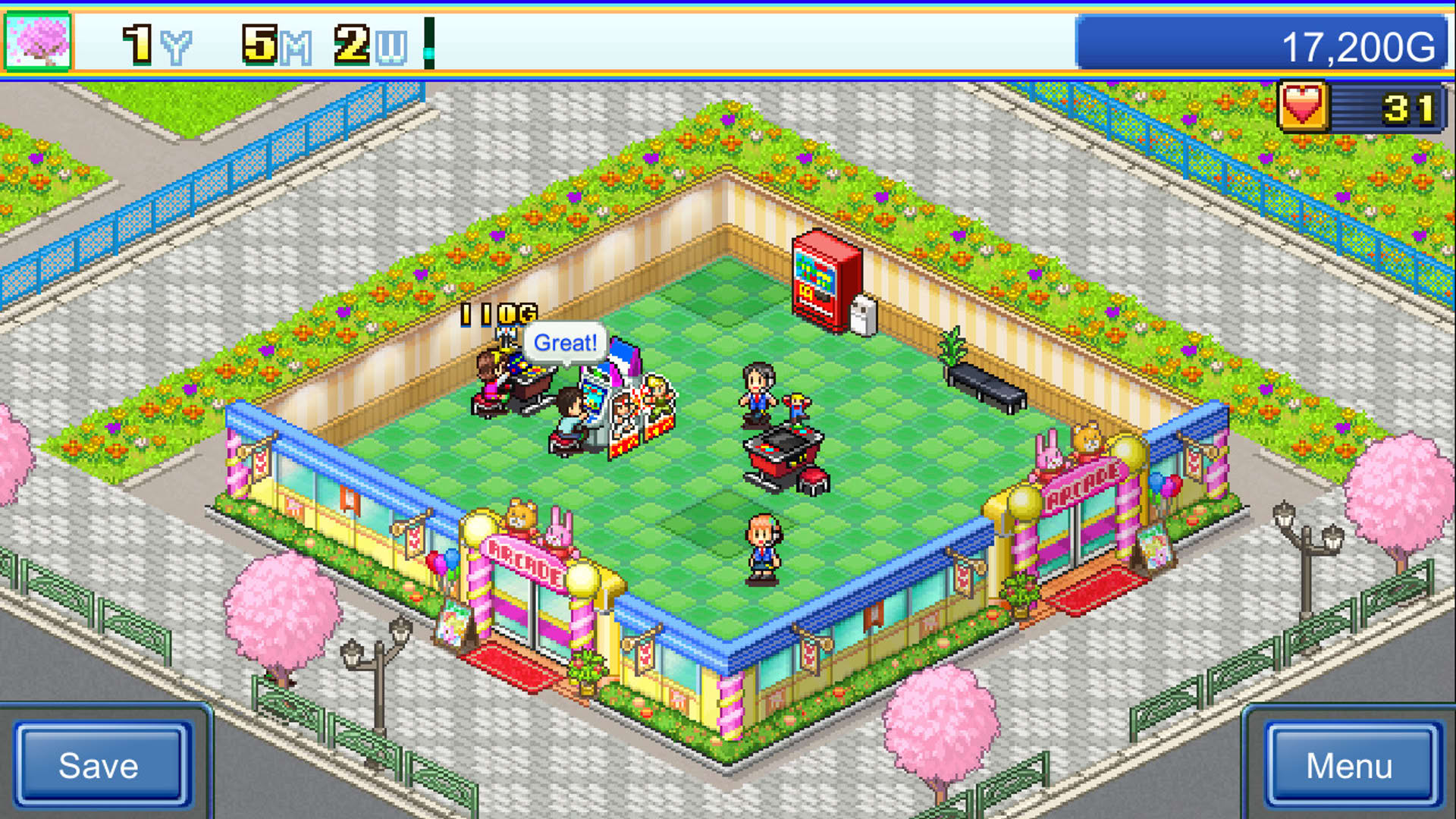 Screenshot for Pocket Arcade Story