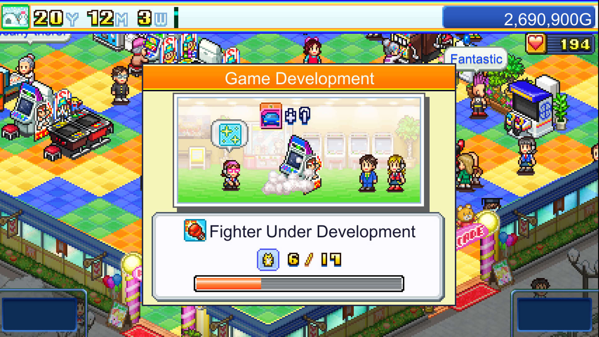 Screenshot for Pocket Arcade Story