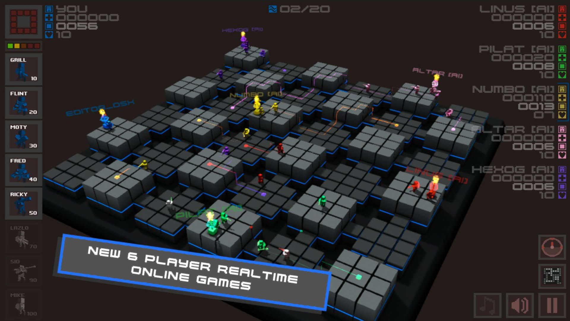 Screenshot for Cubemen