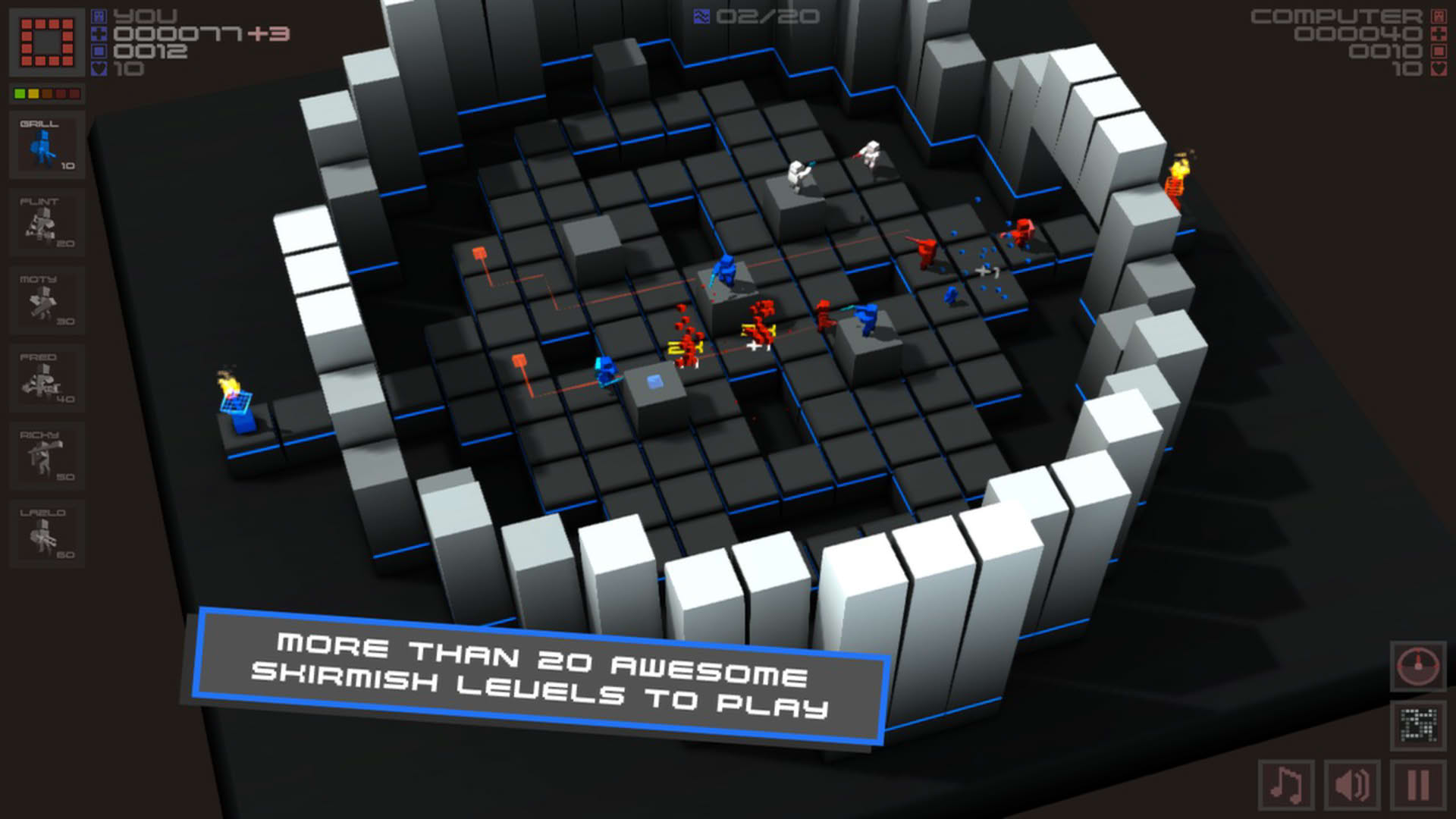 Screenshot for Cubemen