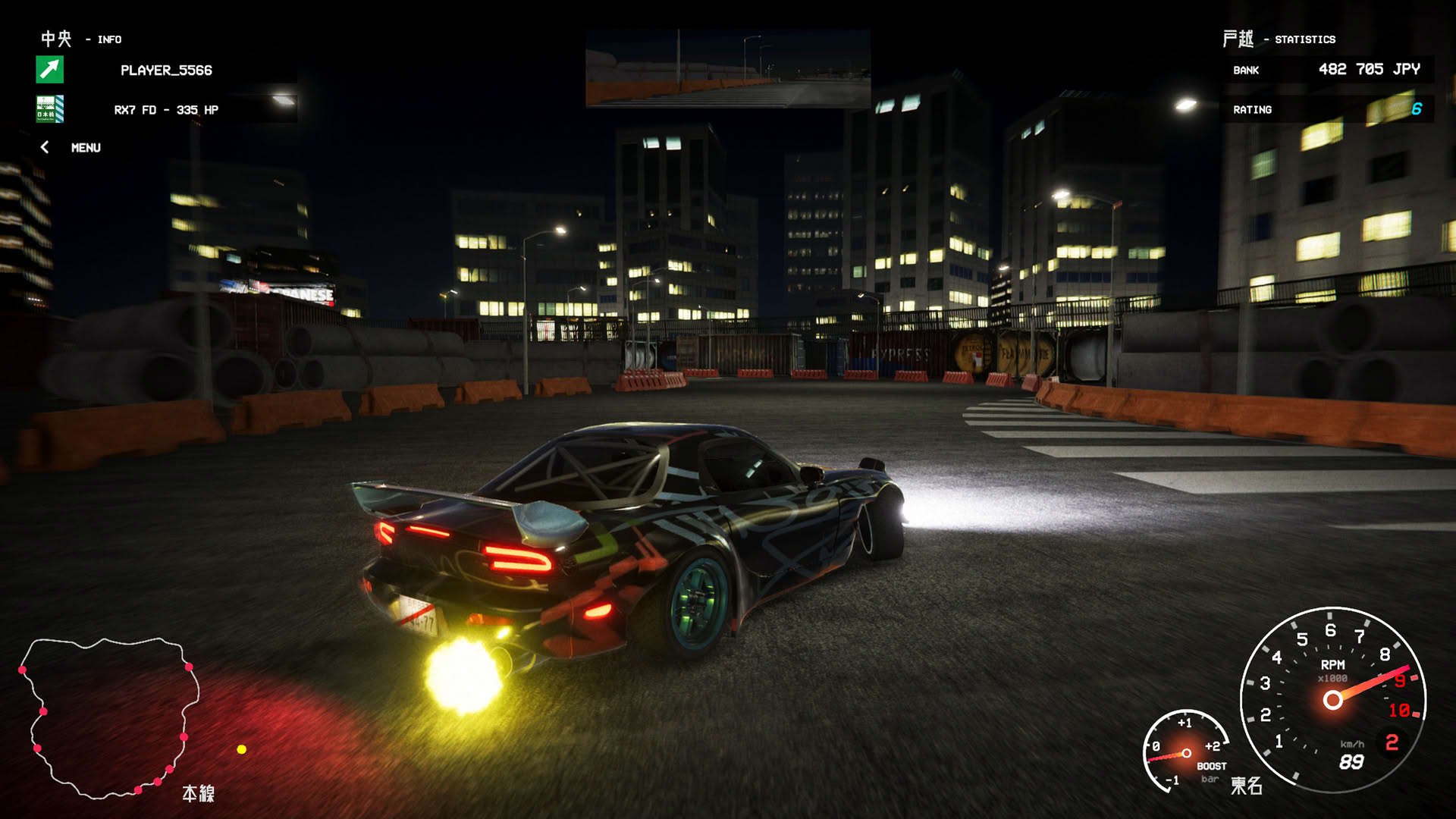 Screenshot for Kanjozoku Game Racer
