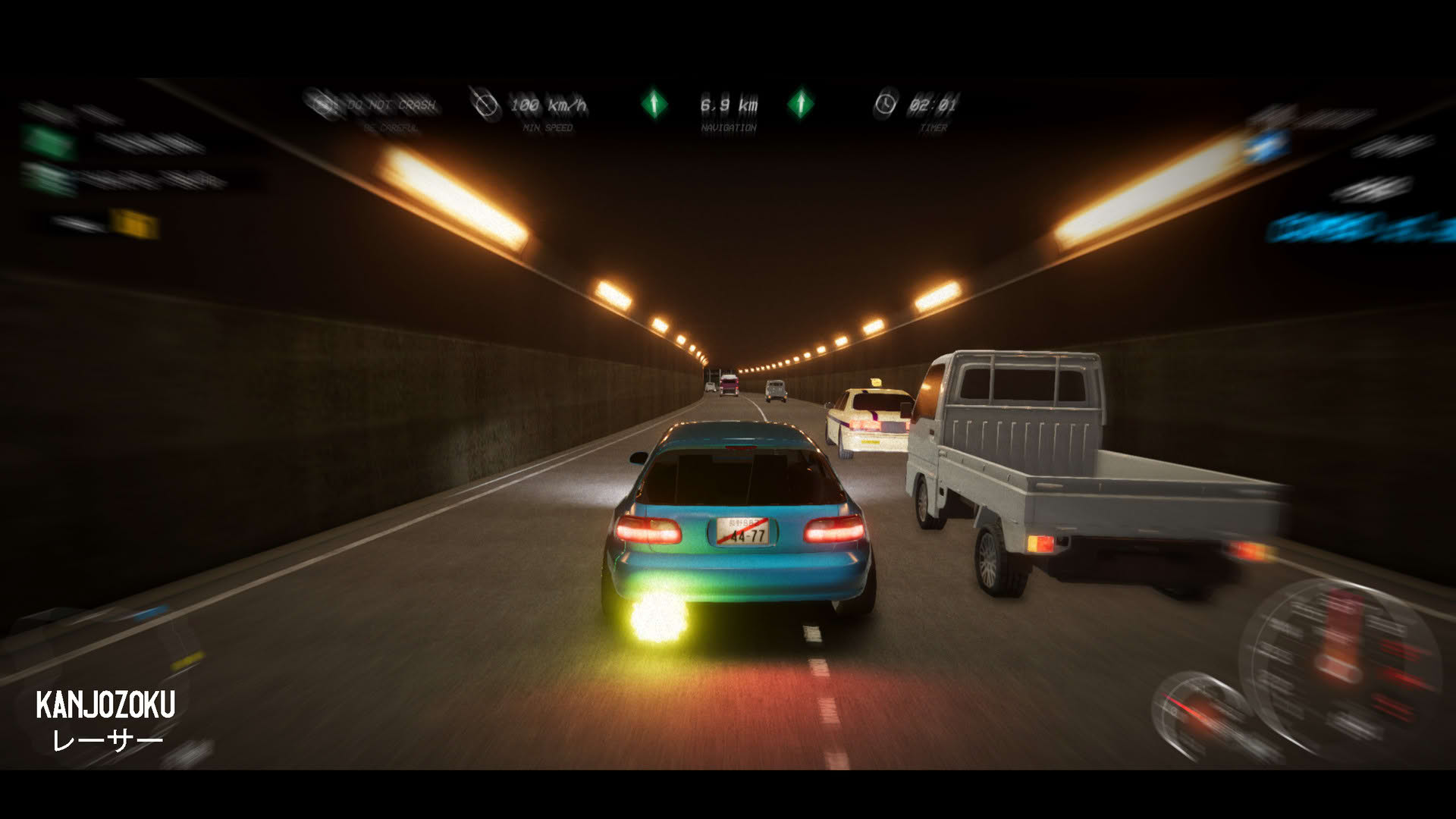 Screenshot for Kanjozoku Game Racer