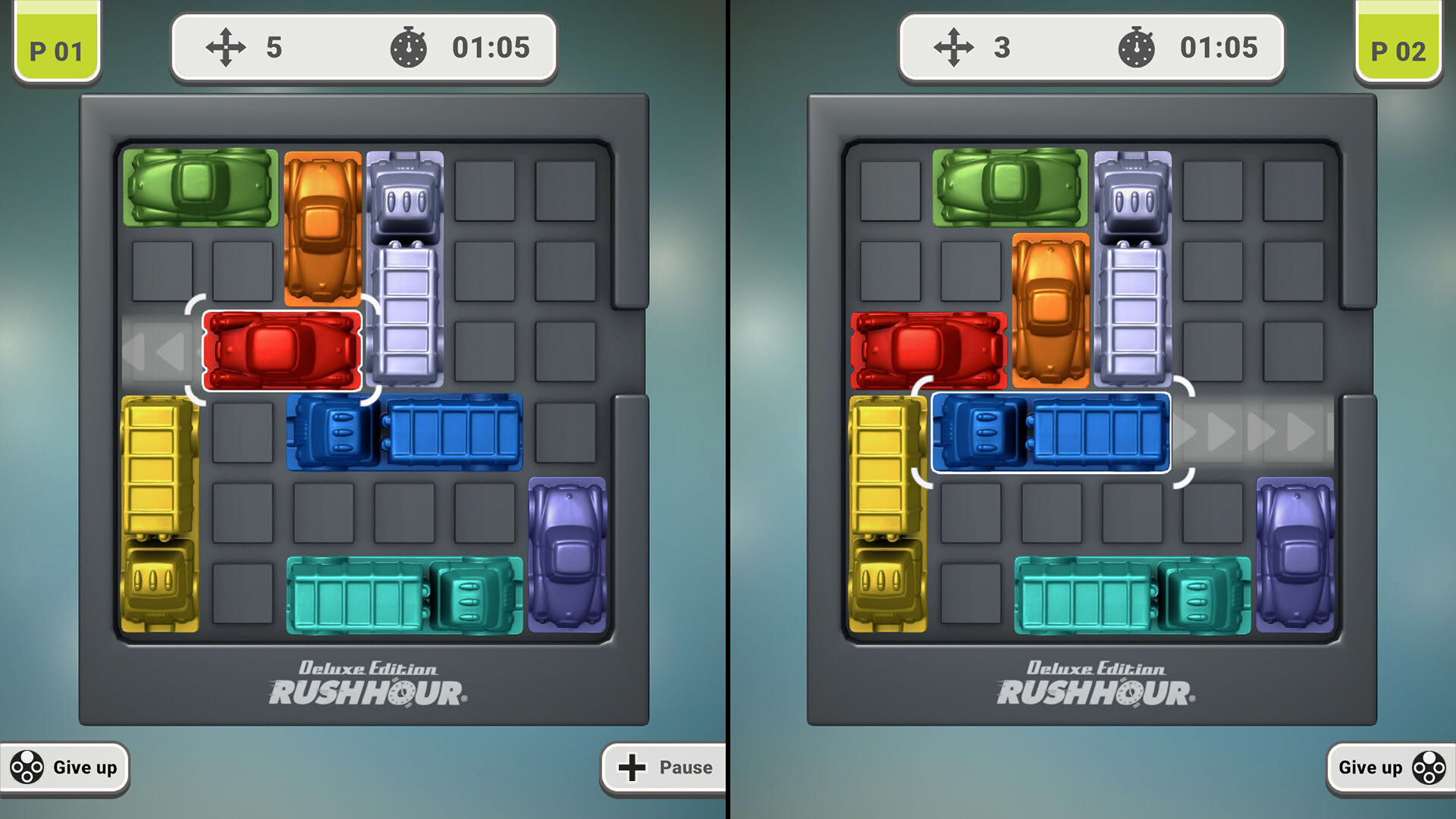 Screenshot for Rush Hour Deluxe: The ultimate traffic jam game!