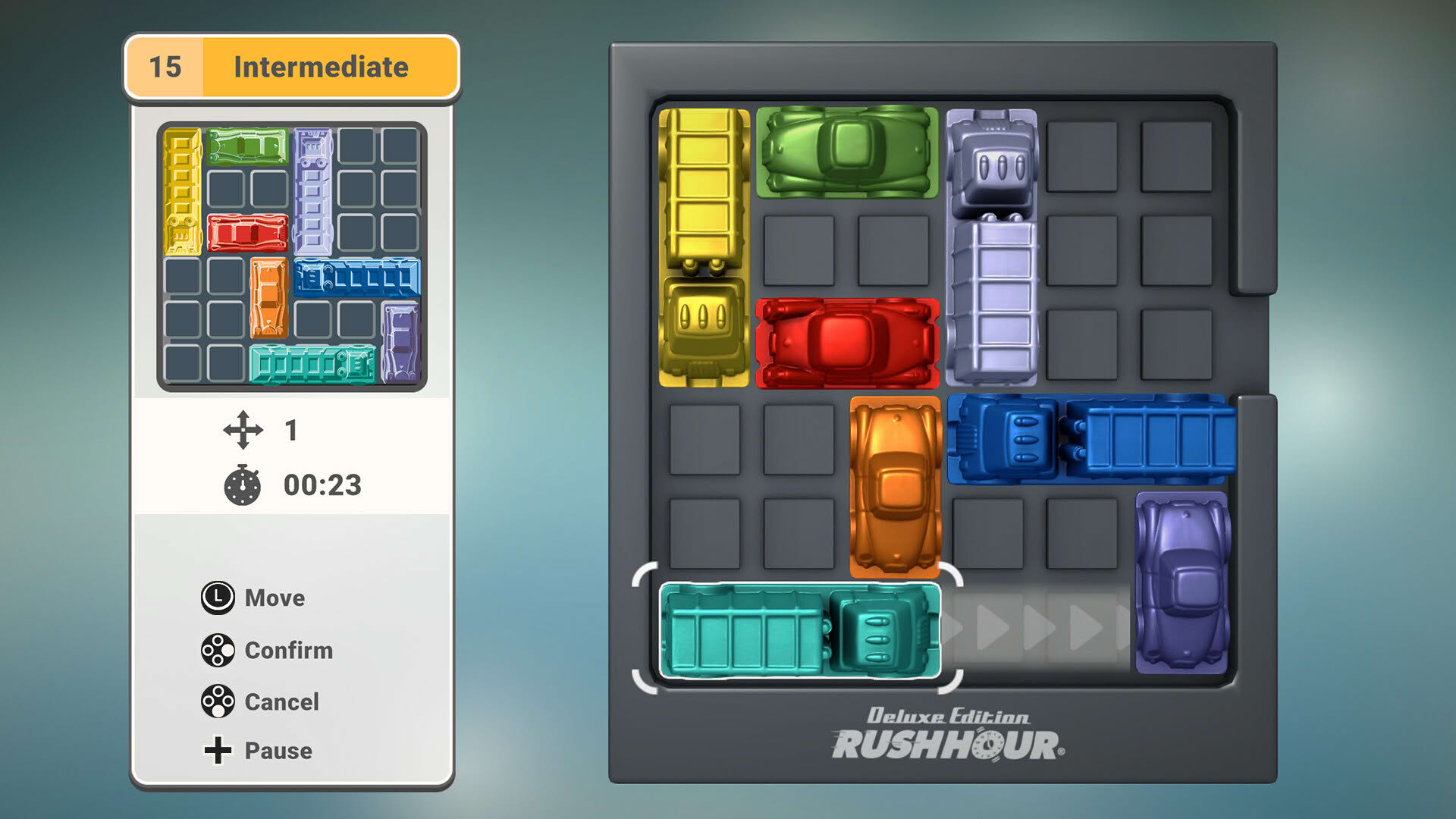 Screenshot for Rush Hour Deluxe: The ultimate traffic jam game!