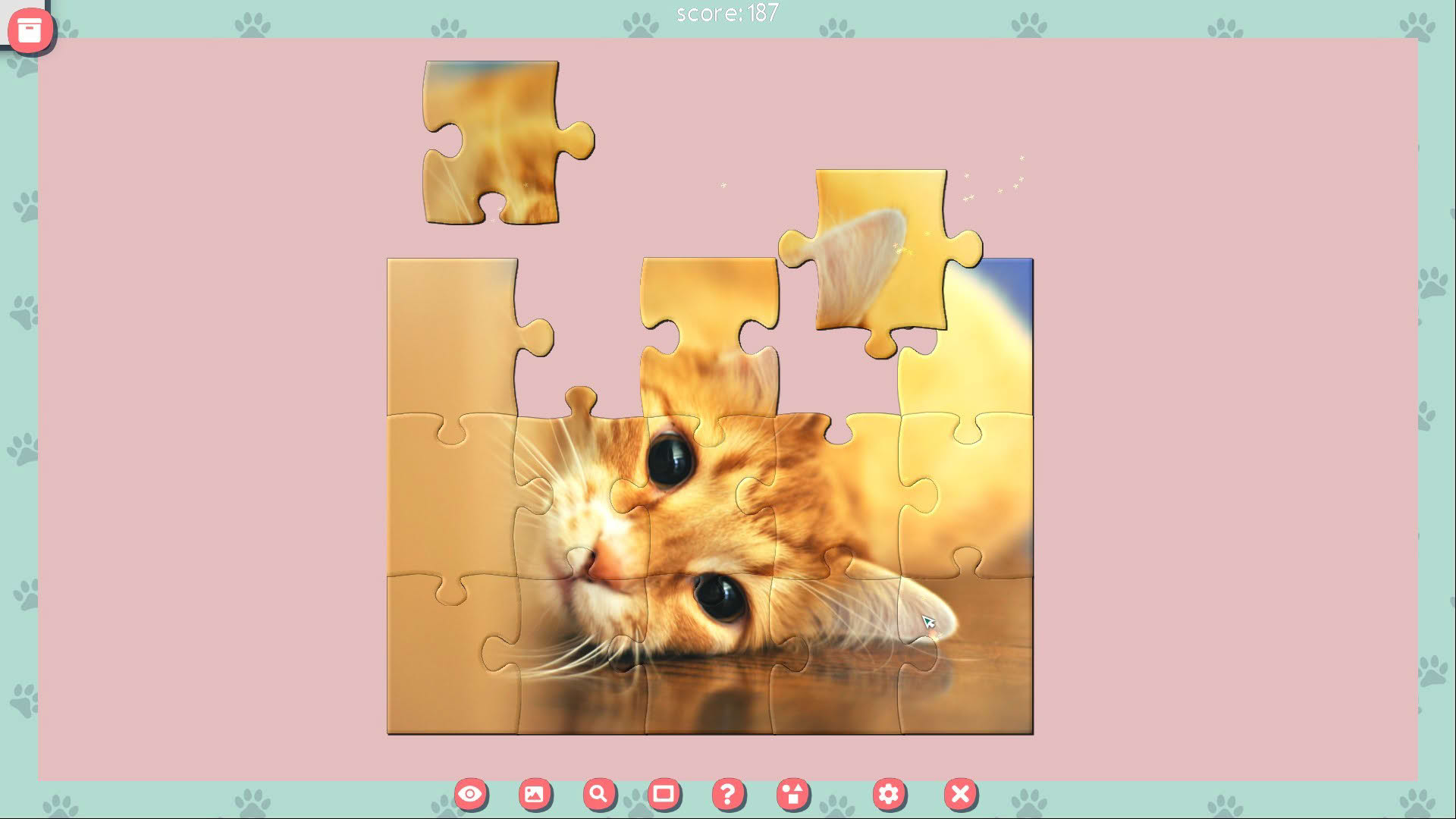 Screenshot for 1001 Jigsaw: Cute Cats 2