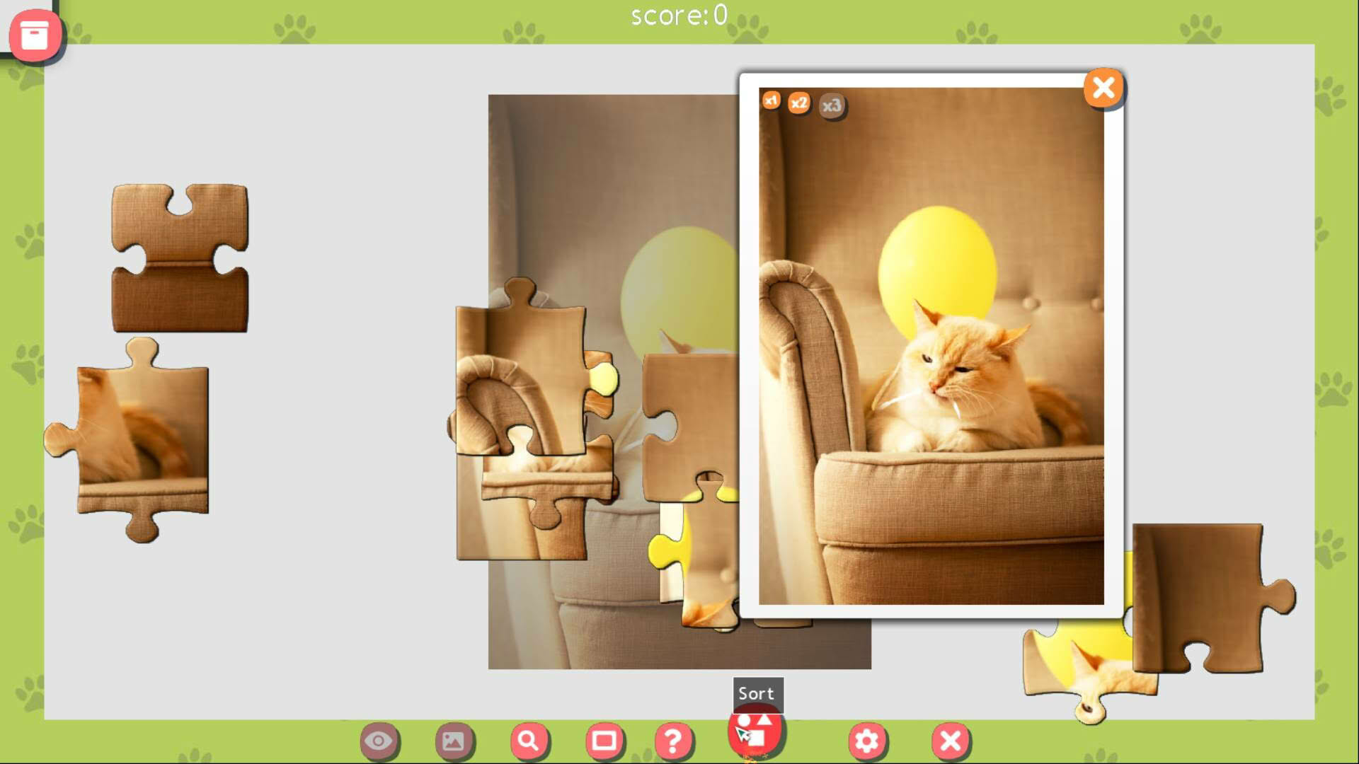 Screenshot for 1001 Jigsaw: Cute Cats 3