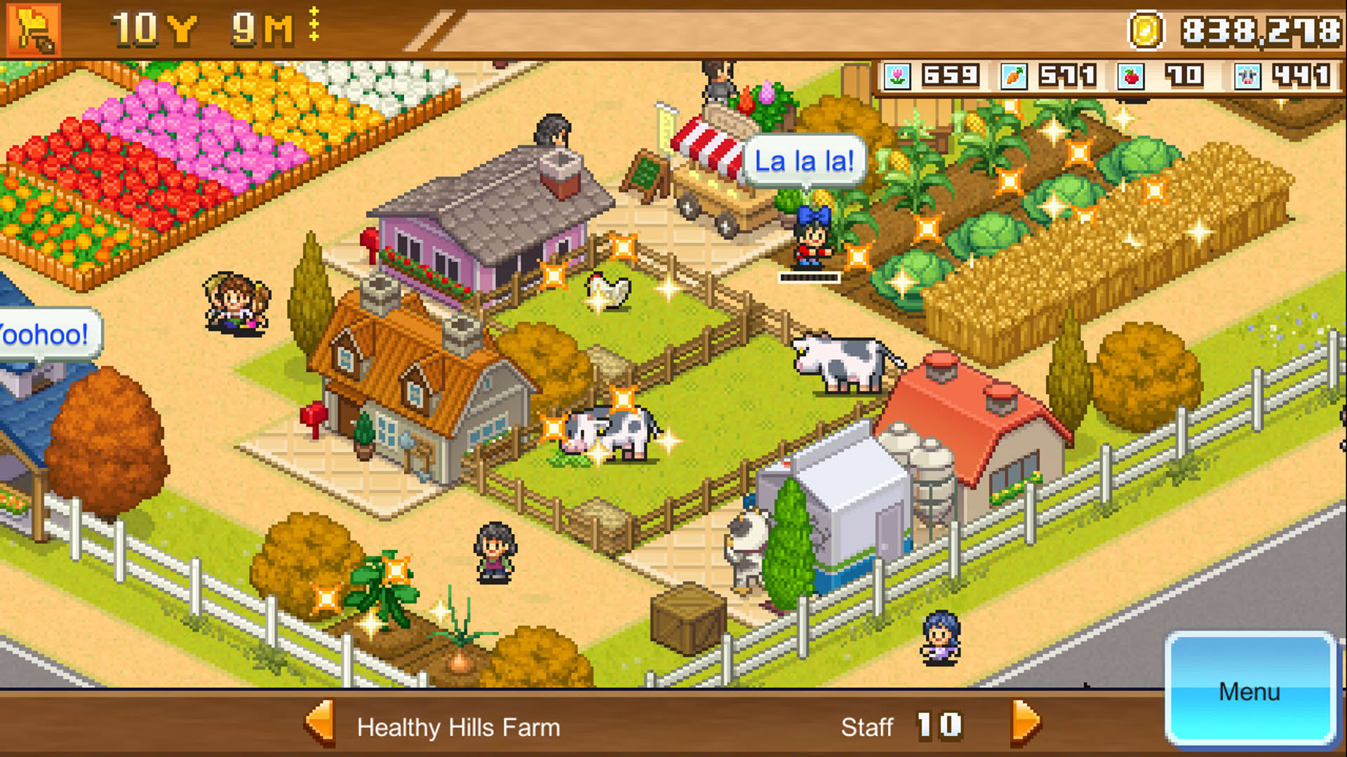 Screenshot for 8-Bit Farm