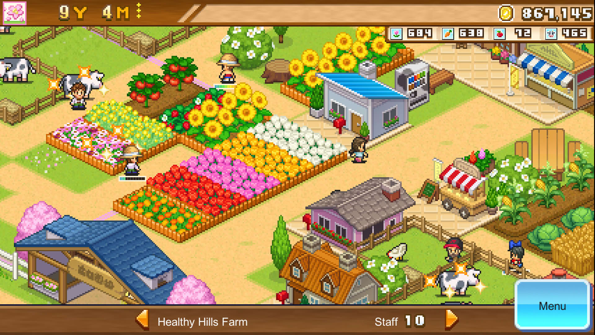 Screenshot for 8-Bit Farm