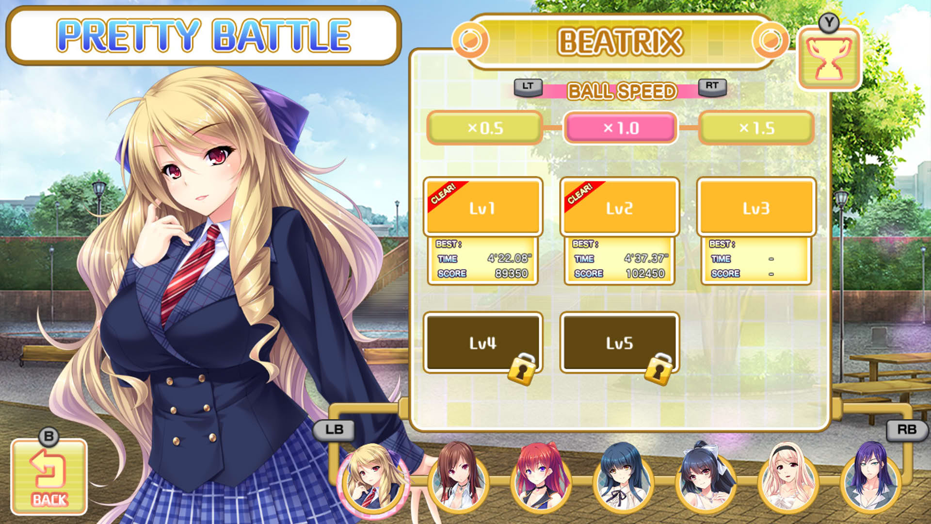 Screenshot for Pretty Girls Breakers! Plus
