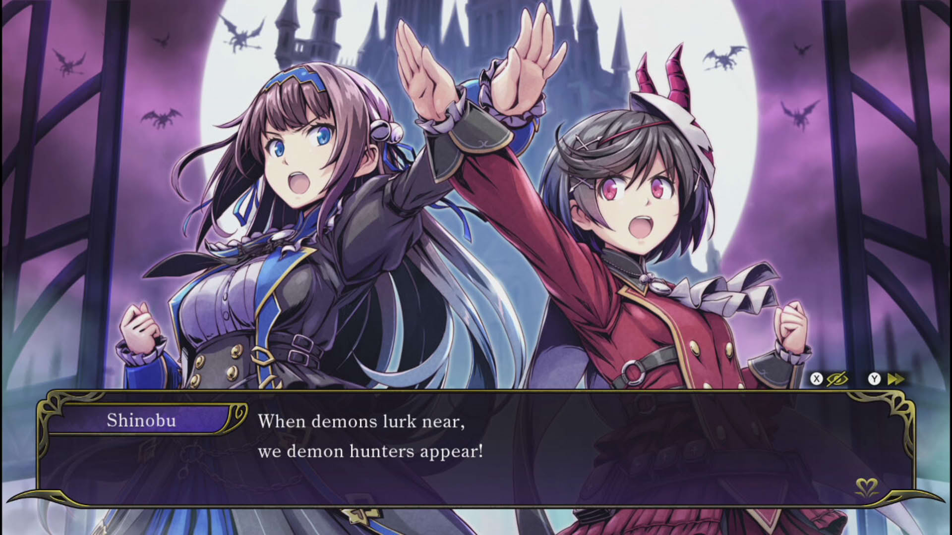 Screenshot for Gal Guardians: Demon Purge