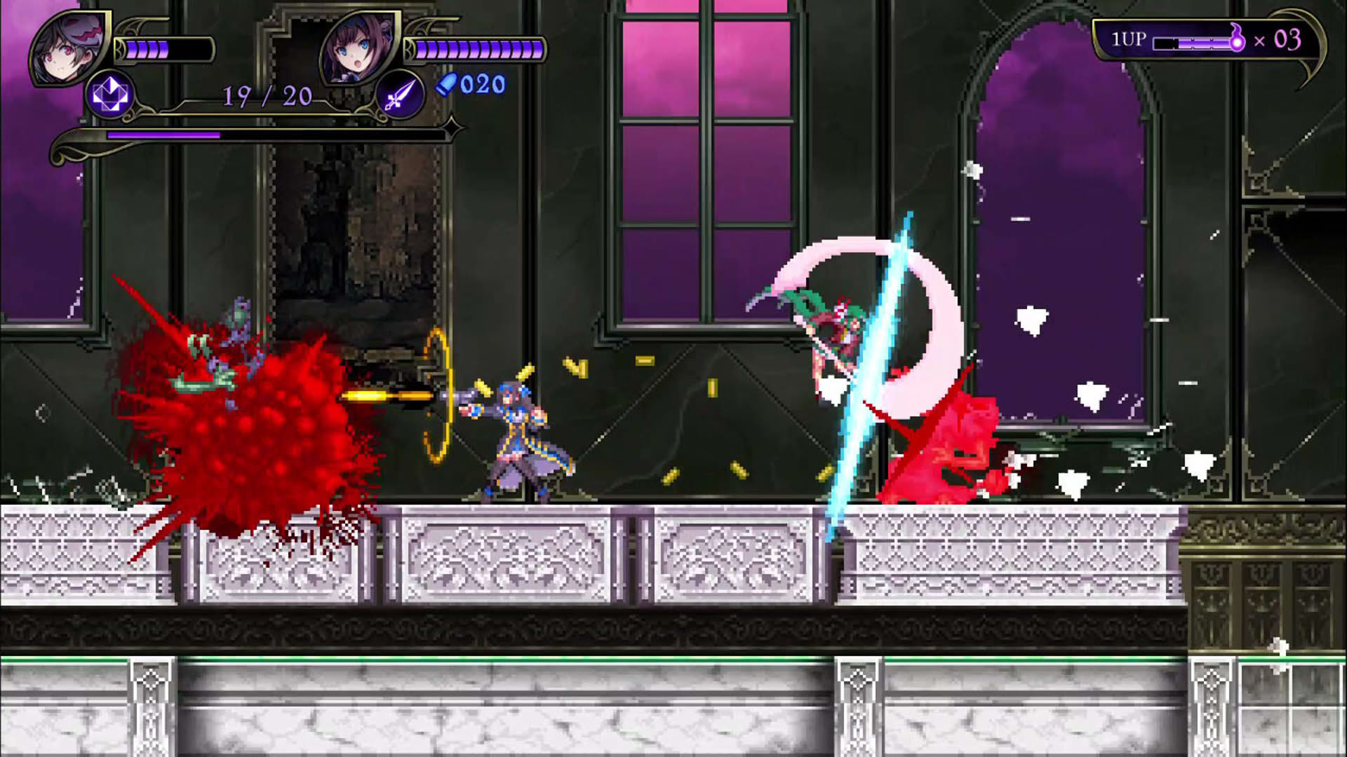 Screenshot for Gal Guardians: Demon Purge