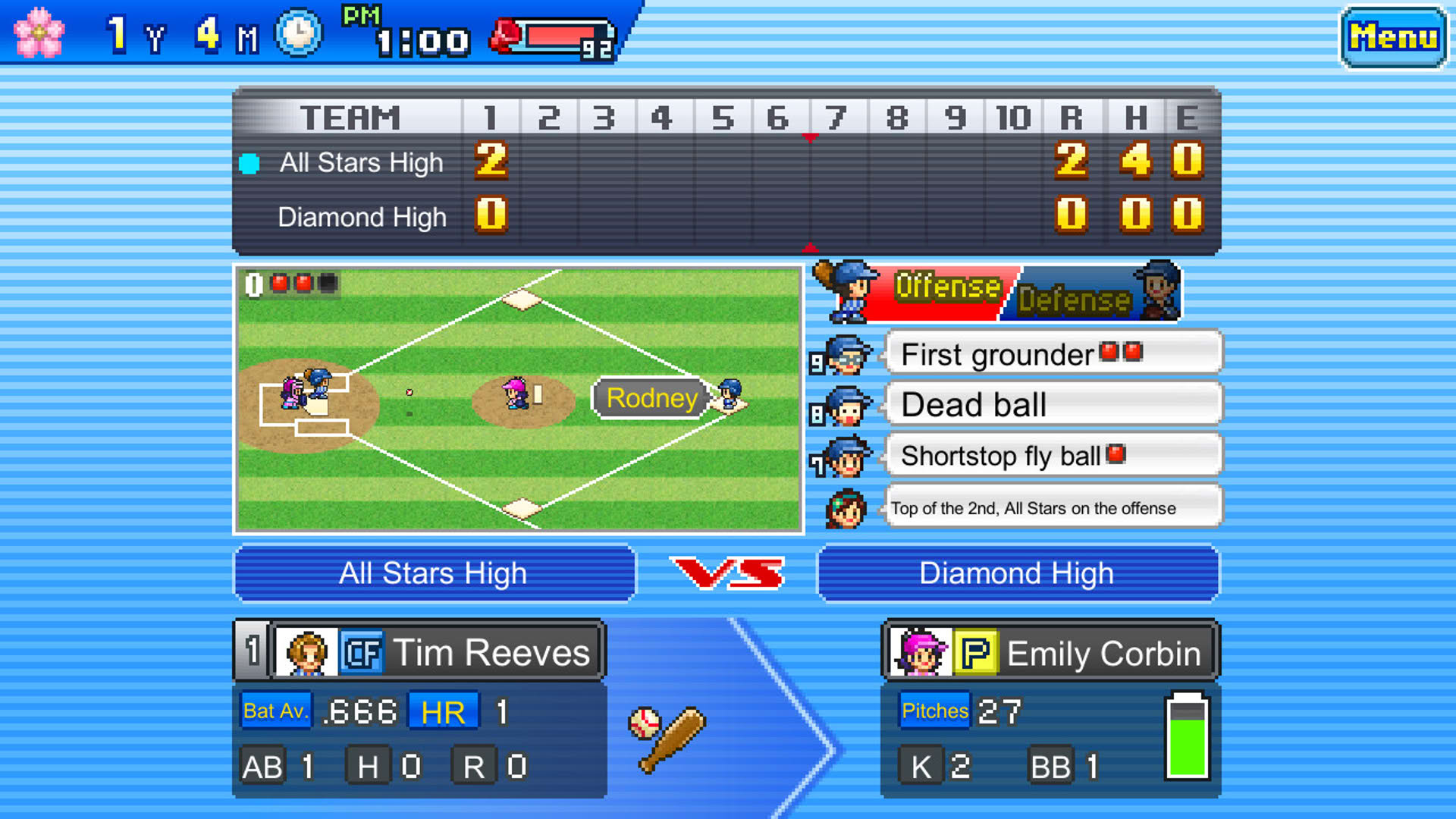 Screenshot for Home Run High