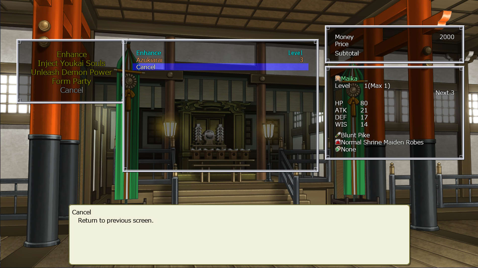 Screenshot for Dawn of Kagura: Maika's Story - The Dragon's Wrath