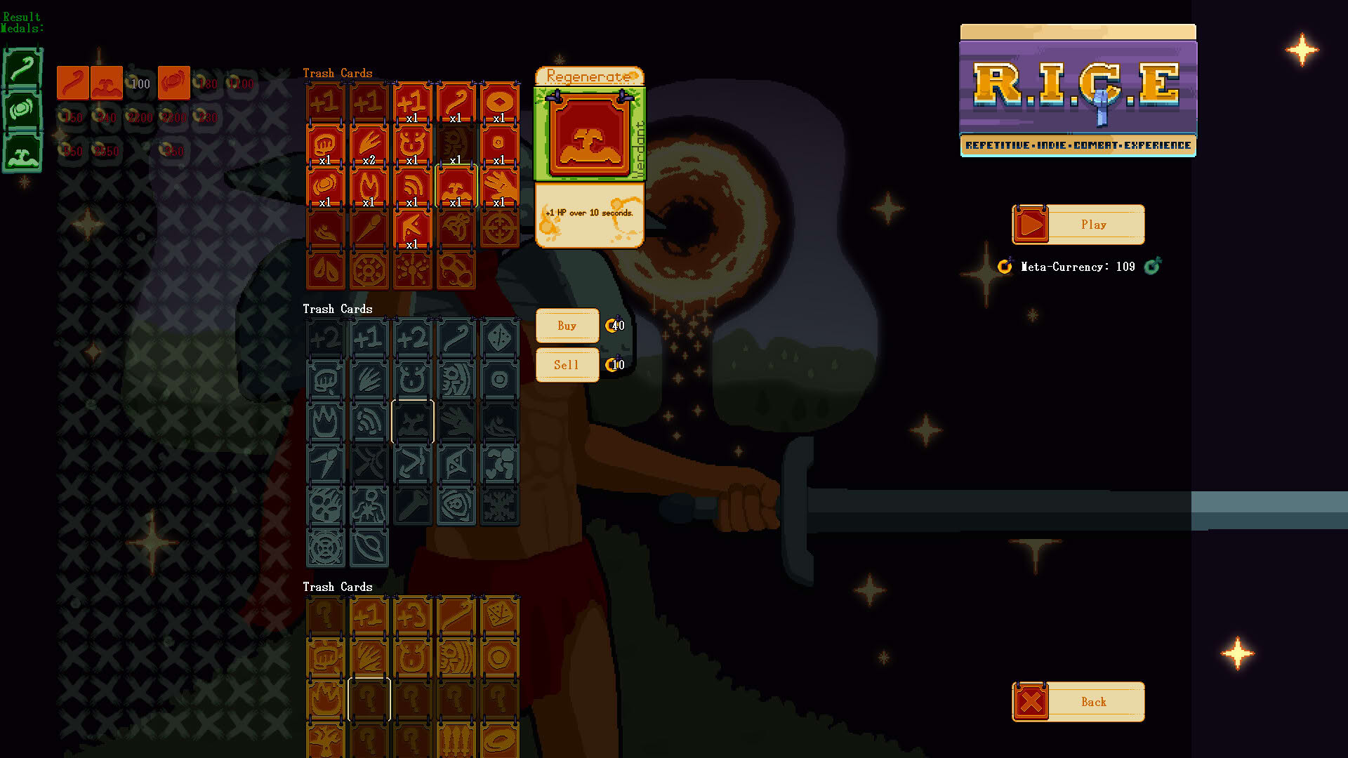 Screenshot for RICE: Repetitive Indie Combat Experience
