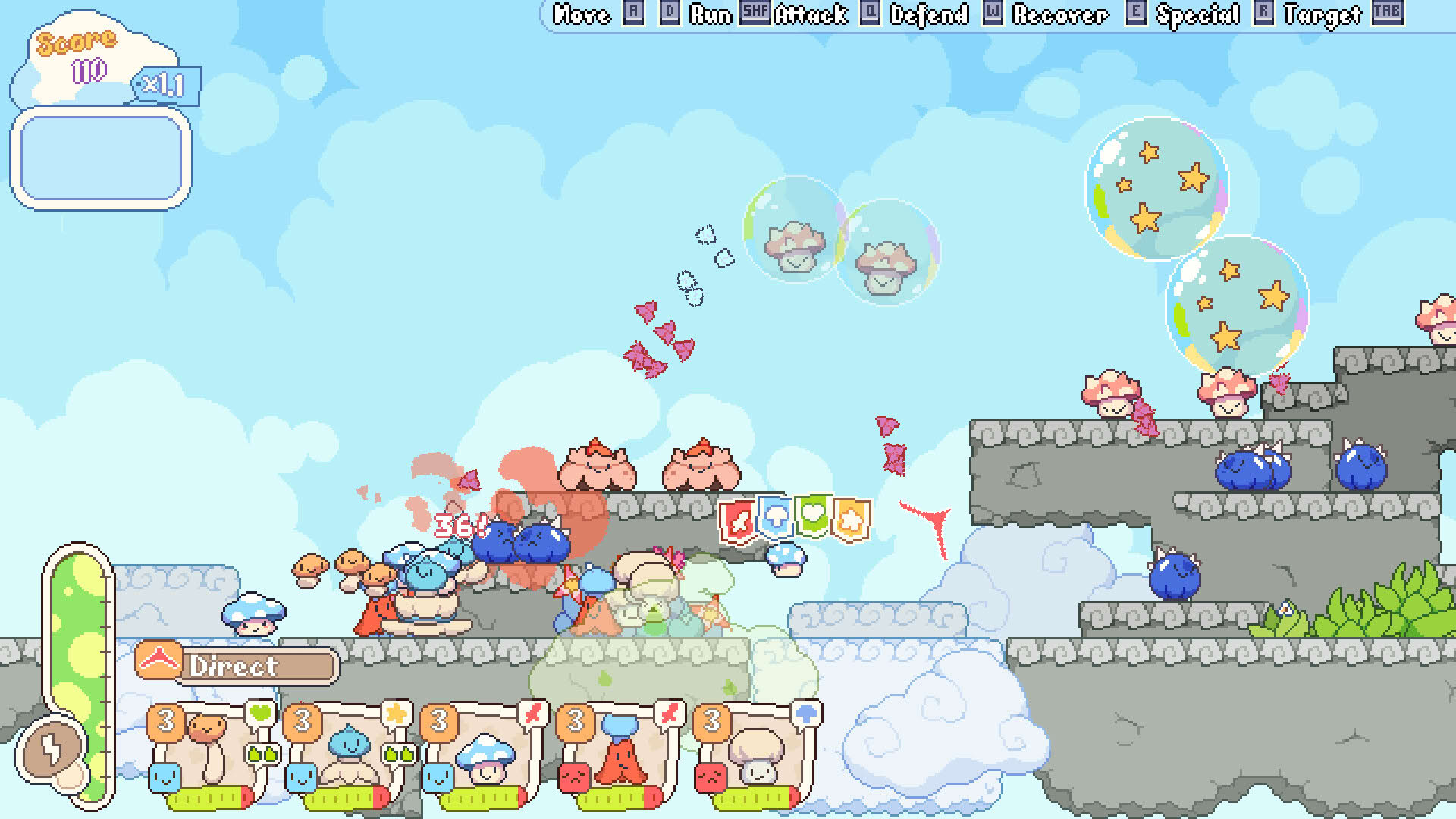 Screenshot for March of Shrooms