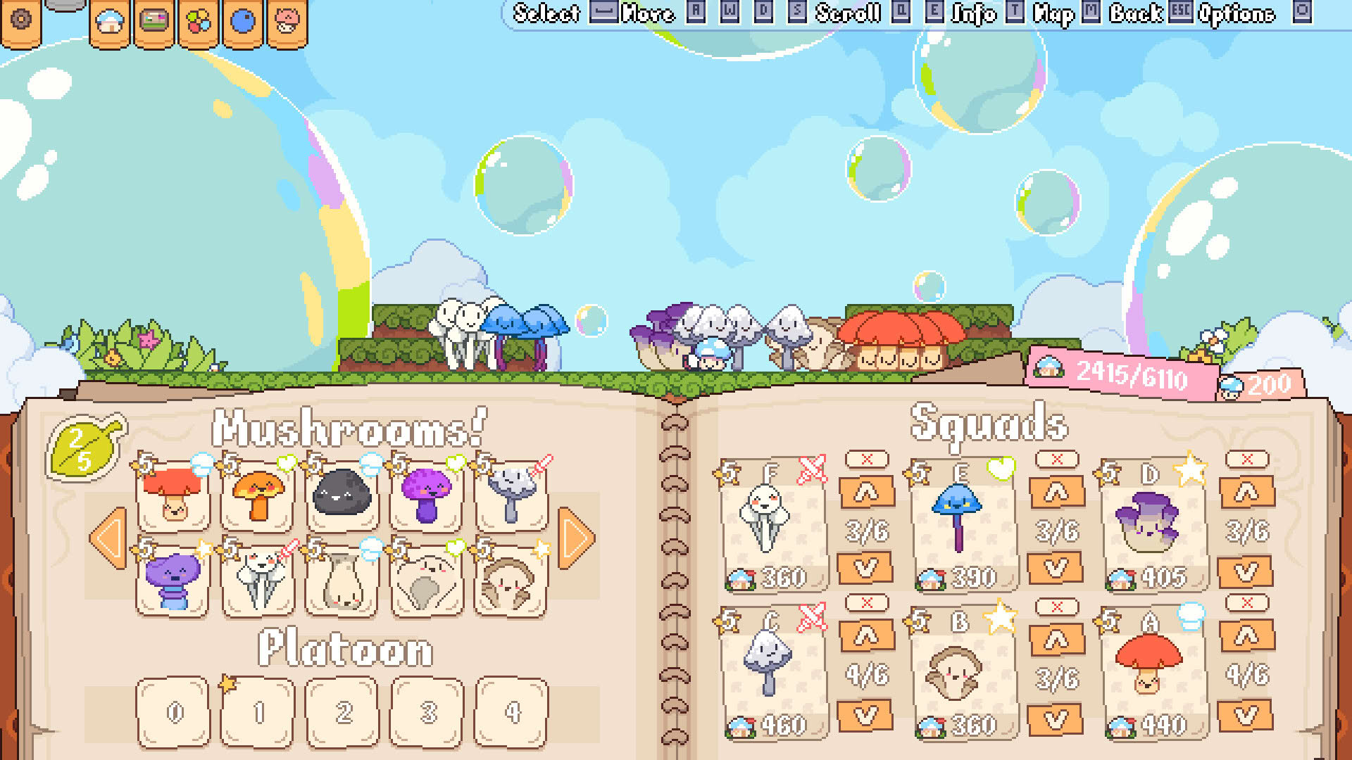 Screenshot for March of Shrooms