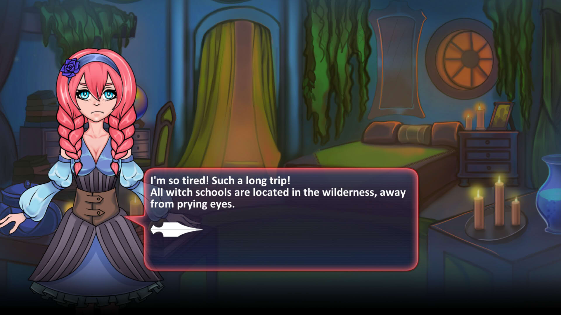 Screenshot for Witch Schools: Love Potions