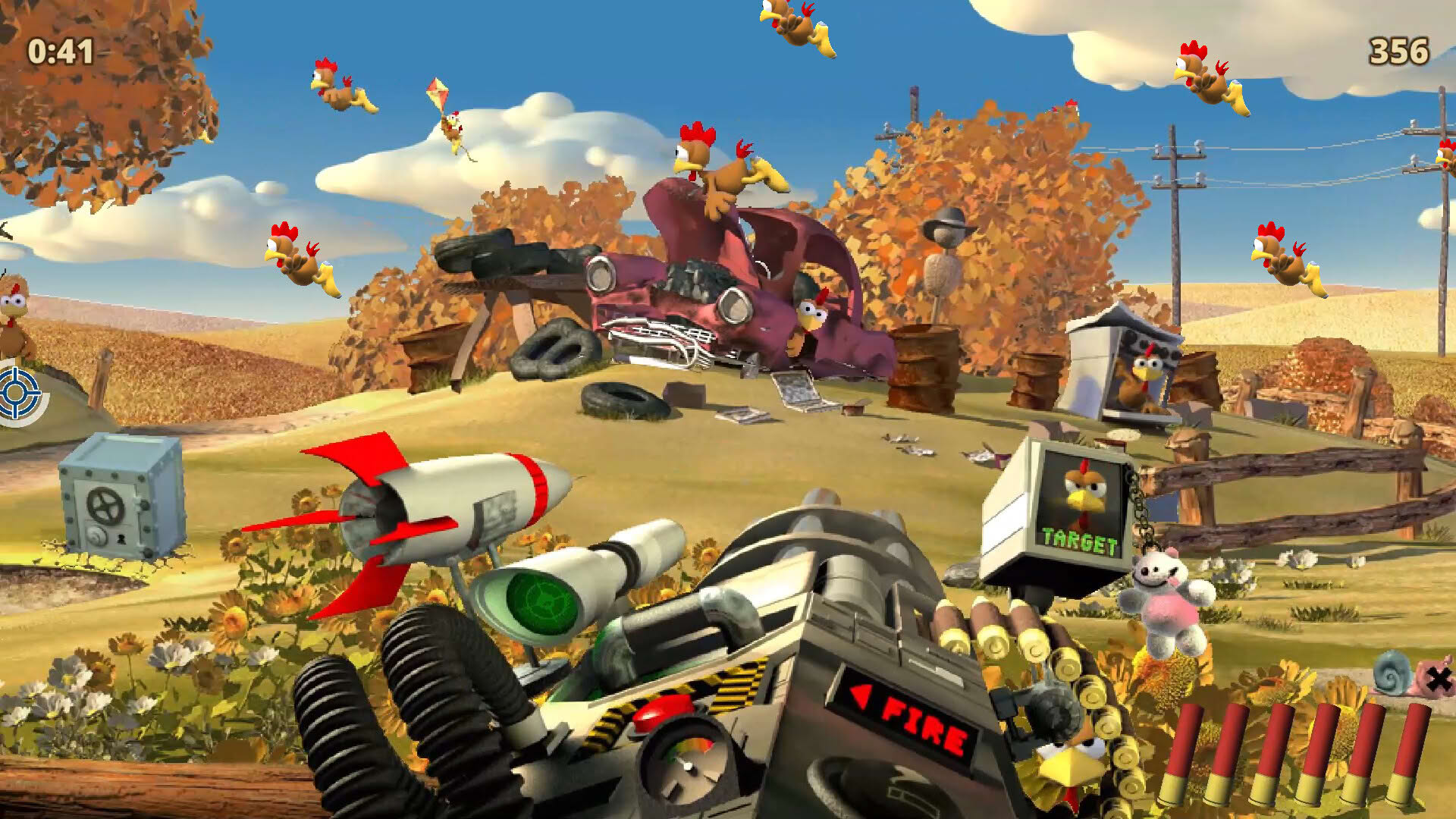 Screenshot for Moorhuhn X: Crazy Chicken X