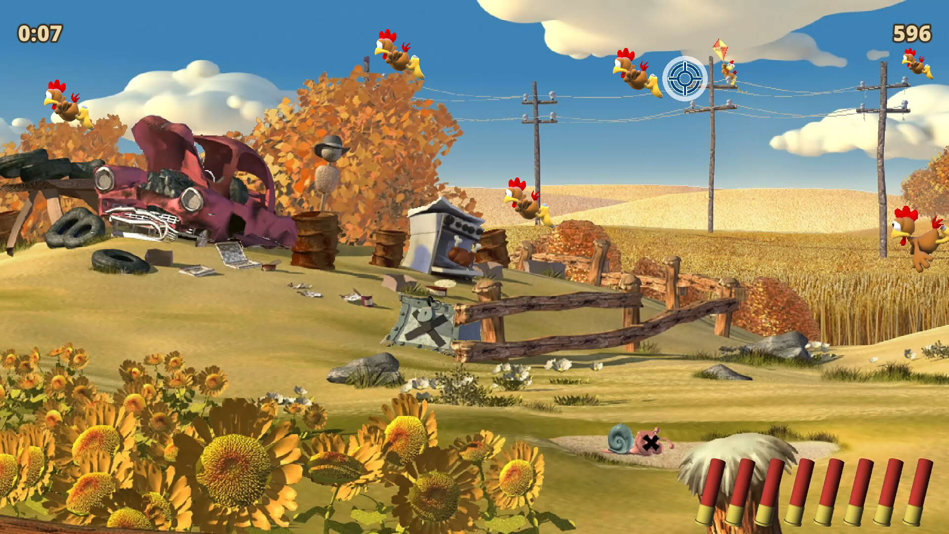 Screenshot for Moorhuhn X: Crazy Chicken X