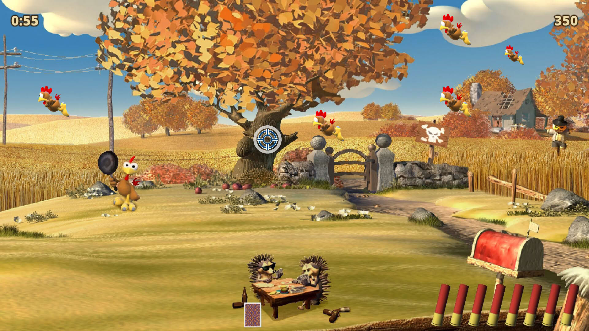 Screenshot for Moorhuhn X: Crazy Chicken X