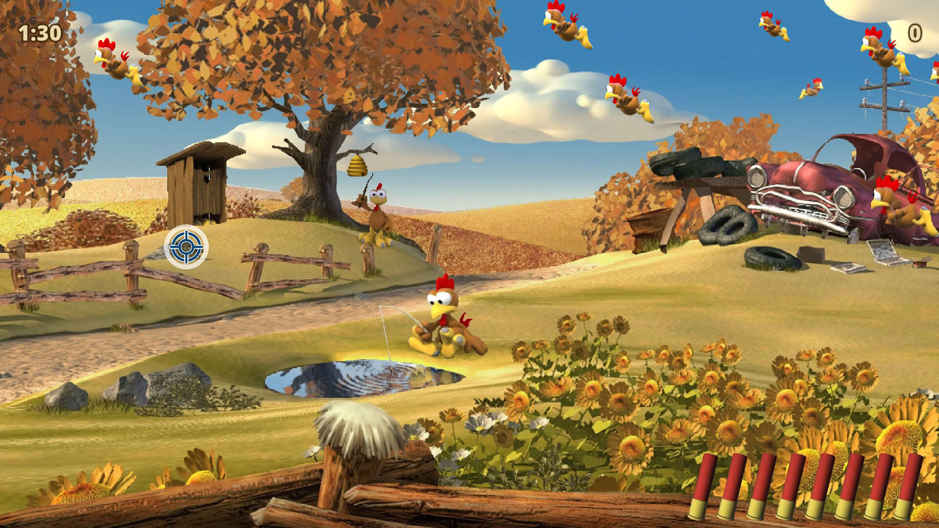 Screenshot for Moorhuhn X: Crazy Chicken X