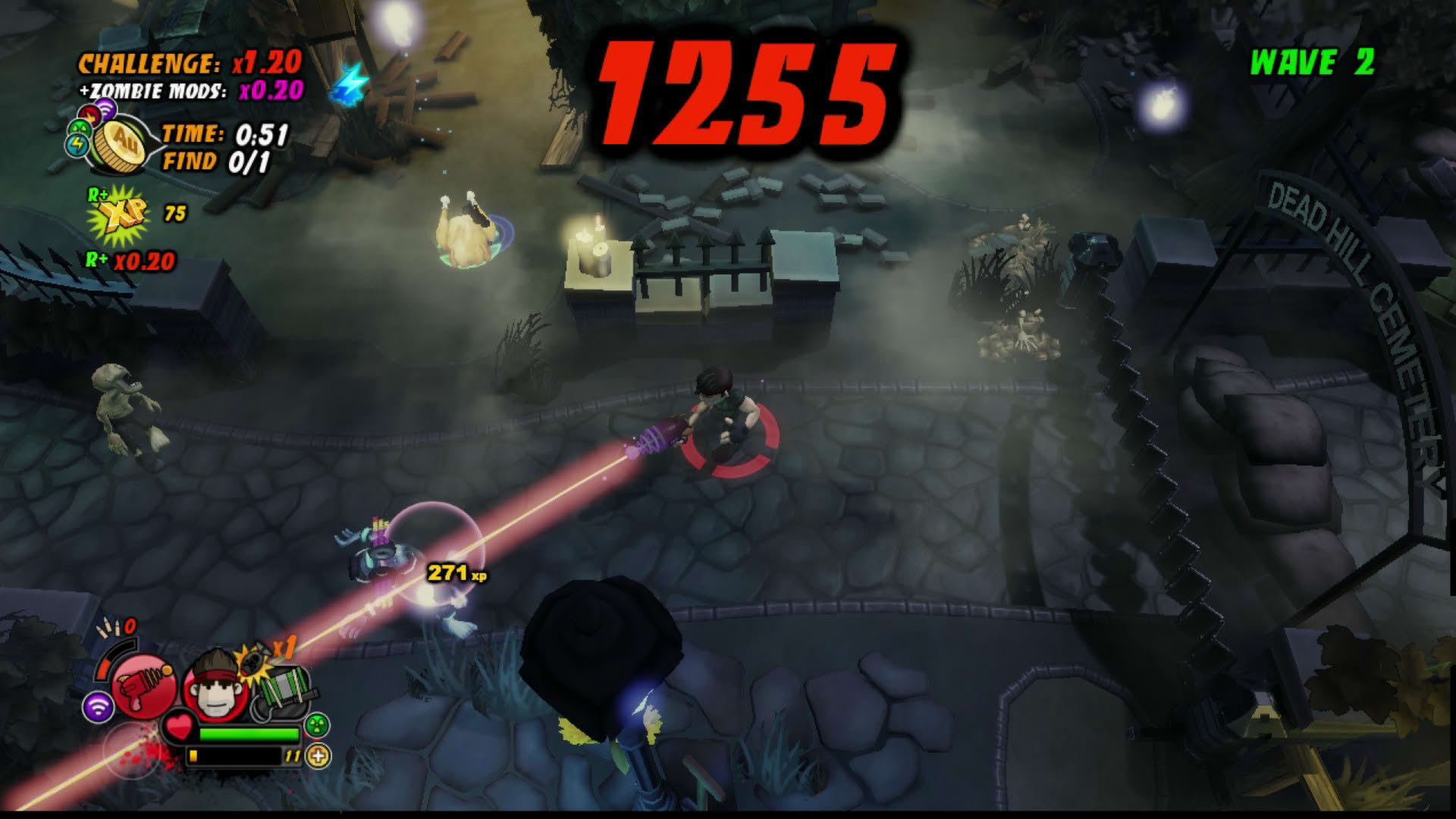 Screenshot for All Zombies Must Die! Scorepocalypse