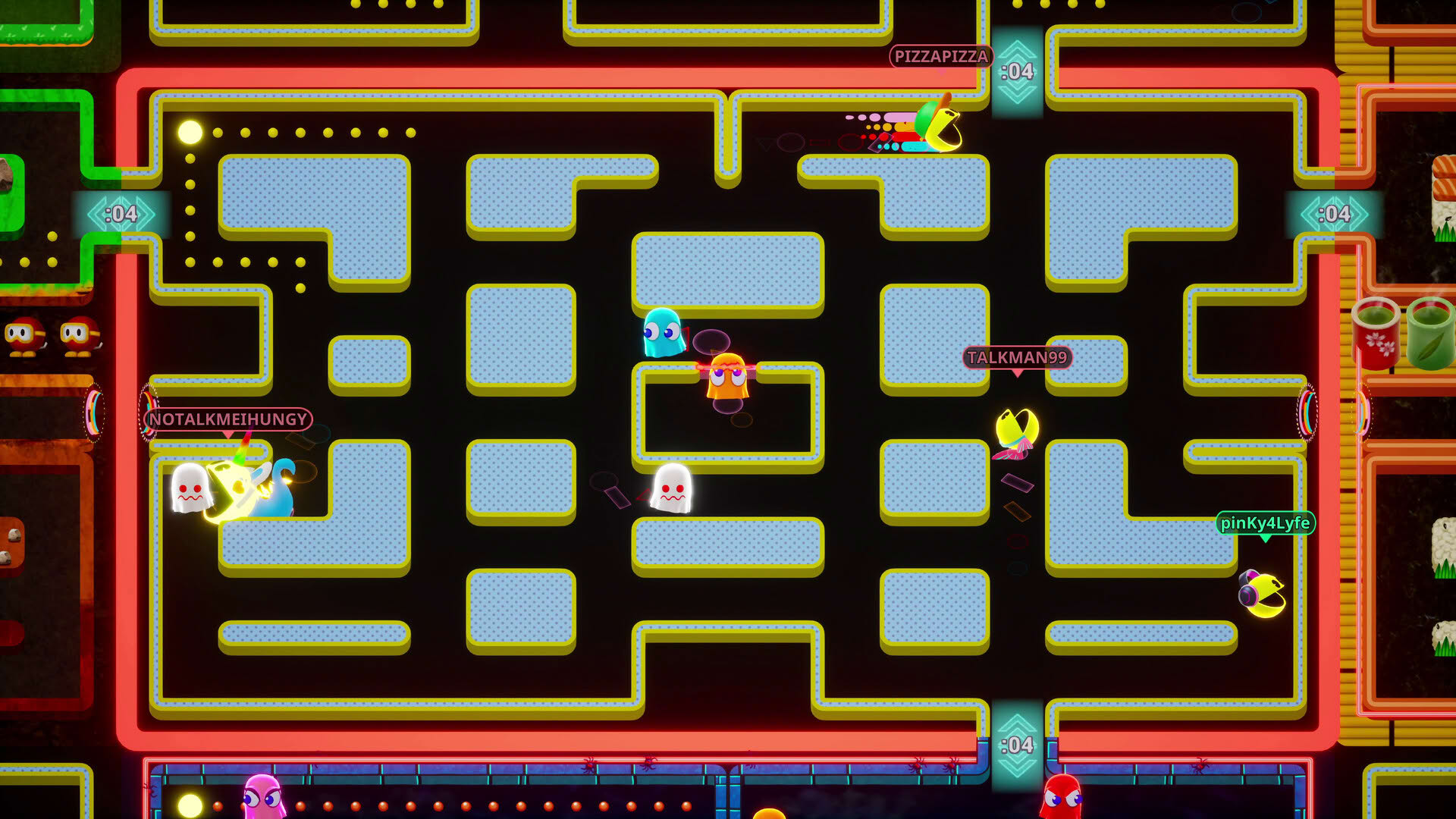 Screenshot for Pac-Man Mega Tunnel Battle