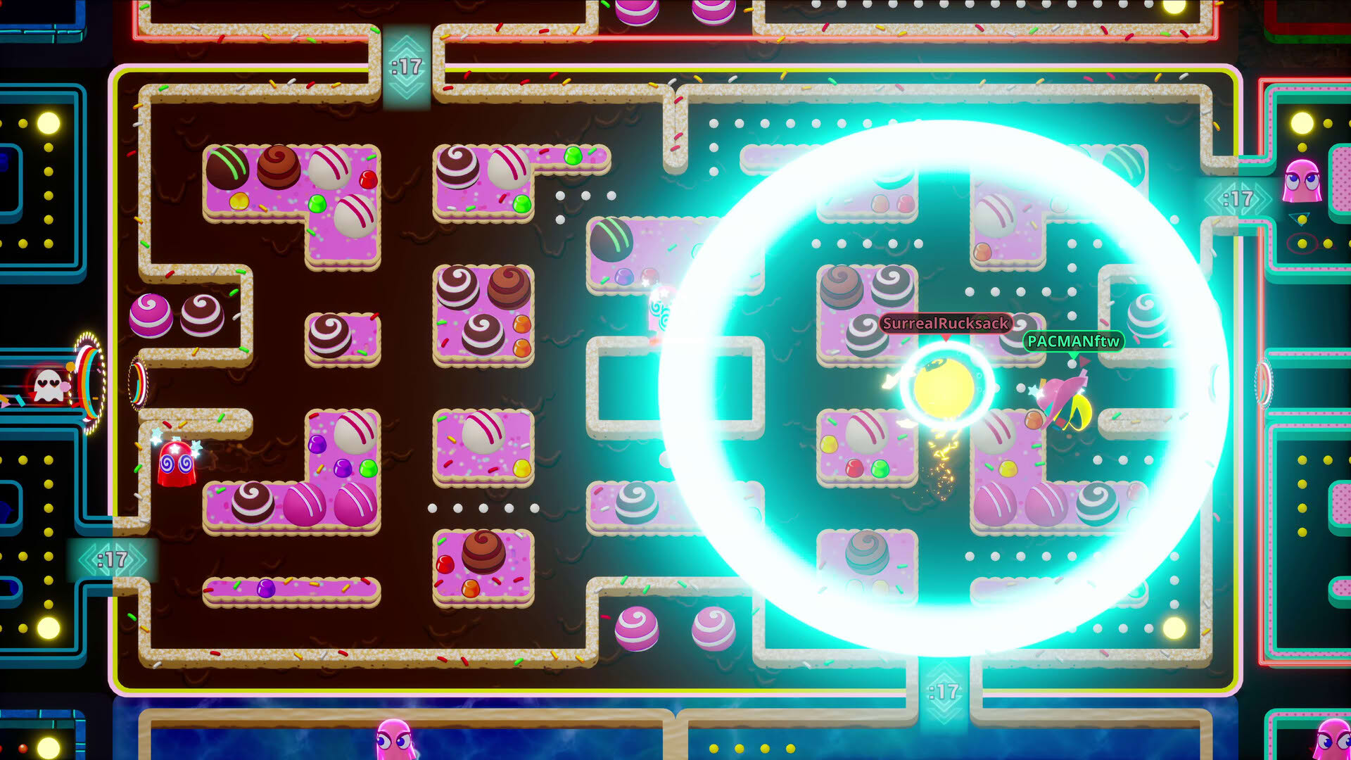 Screenshot for Pac-Man Mega Tunnel Battle