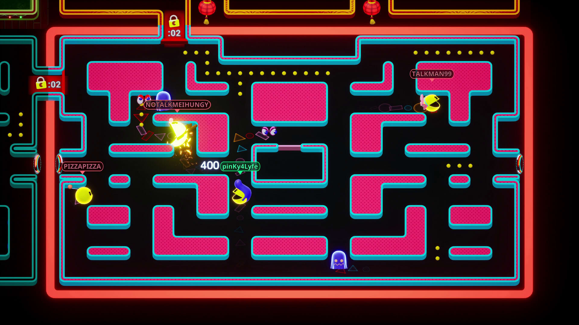 Screenshot for Pac-Man Mega Tunnel Battle