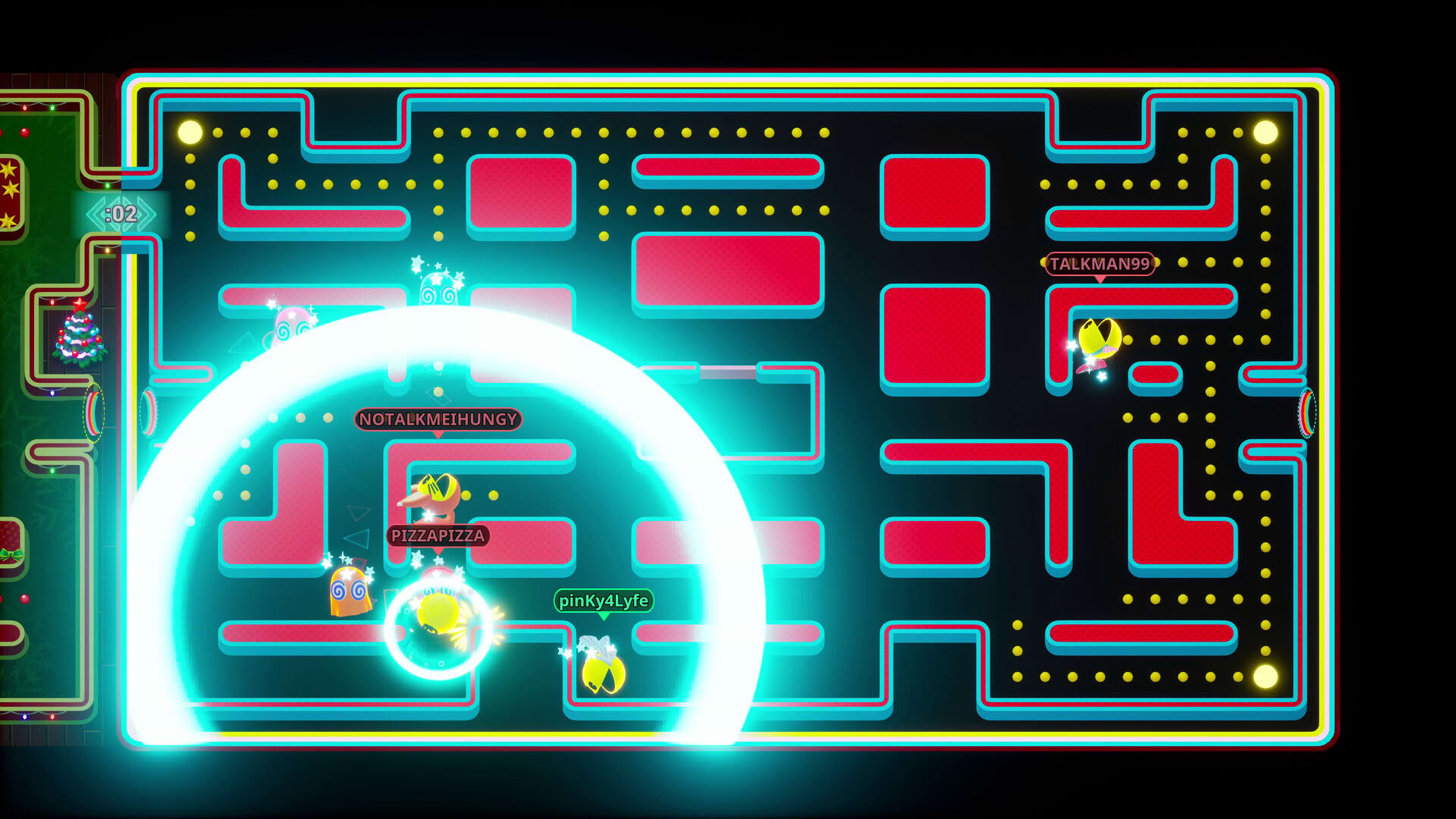 Screenshot for Pac-Man Mega Tunnel Battle