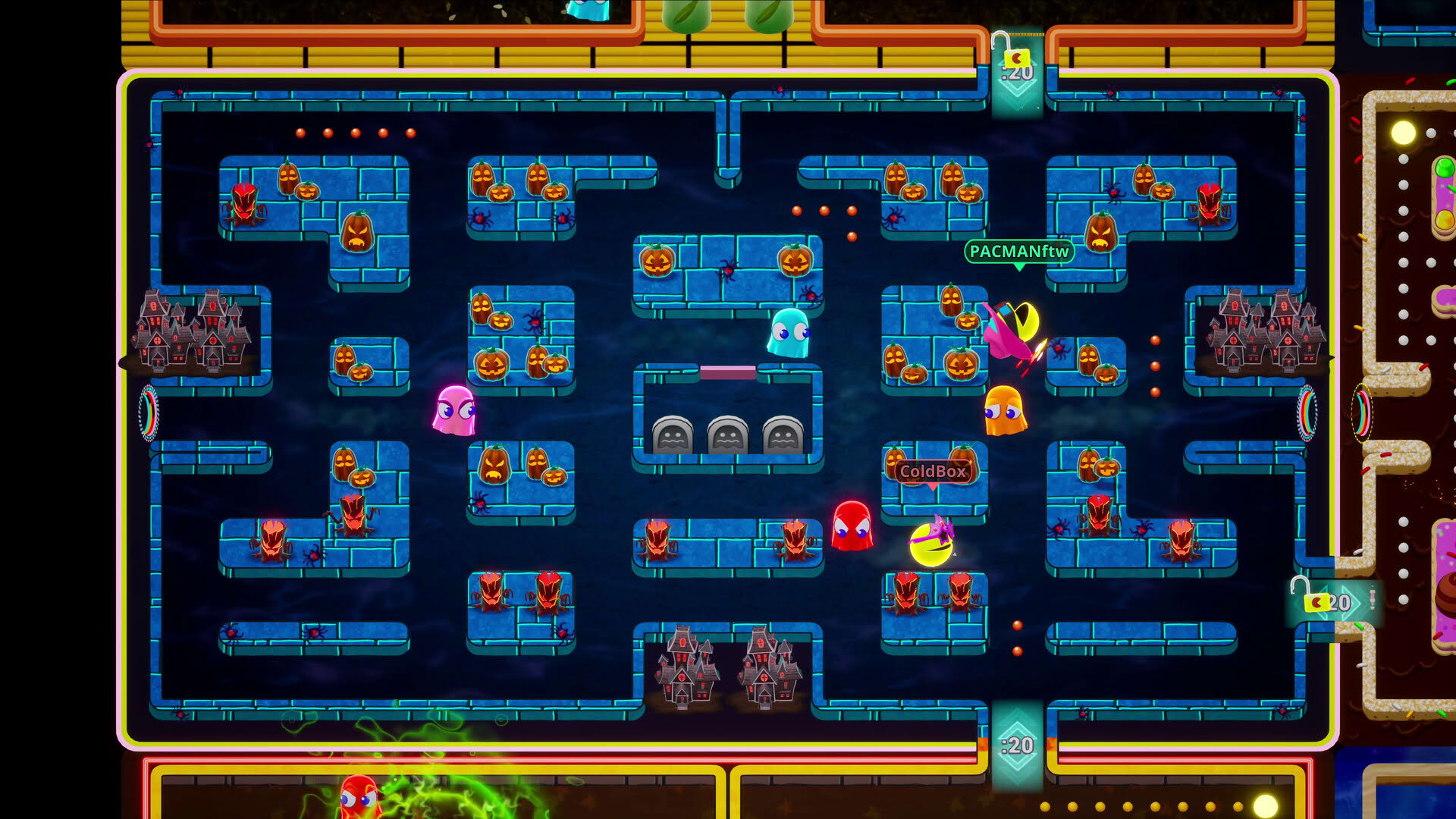Screenshot for Pac-Man Mega Tunnel Battle