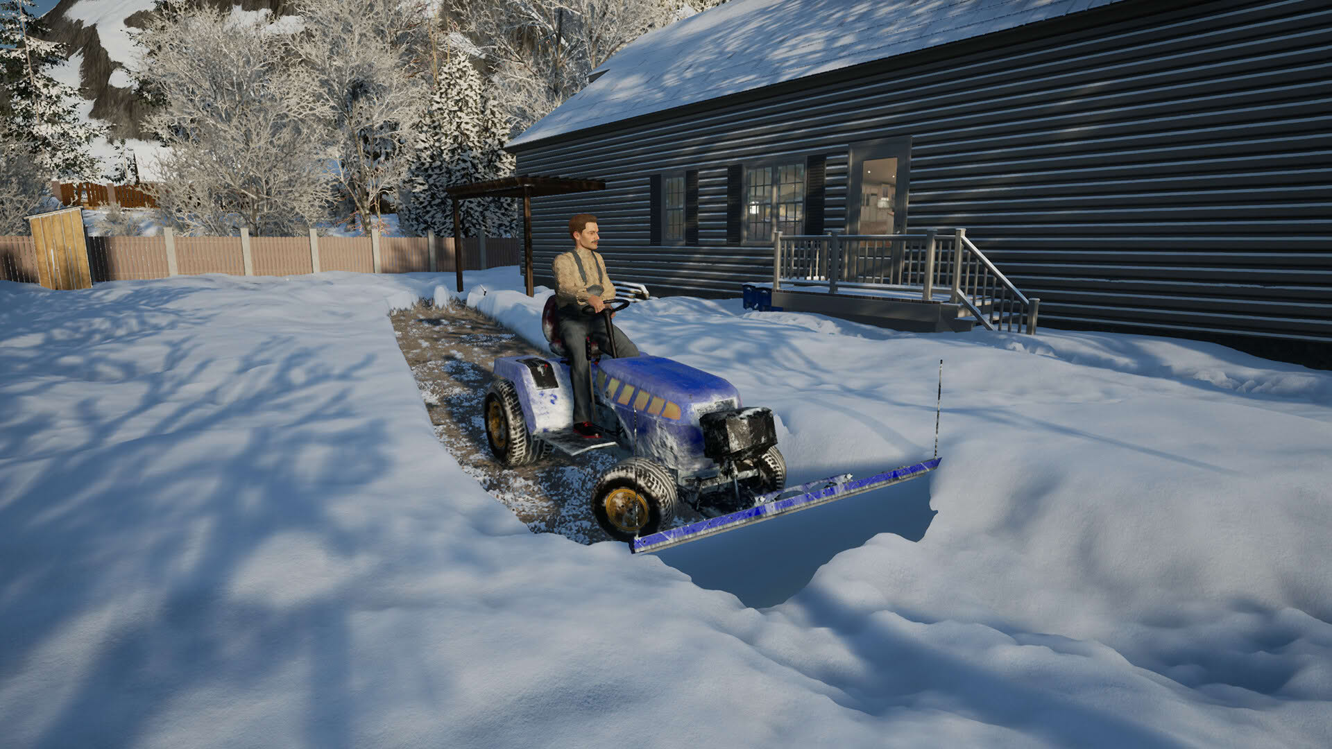 Screenshot for Snow Plowing Simulator