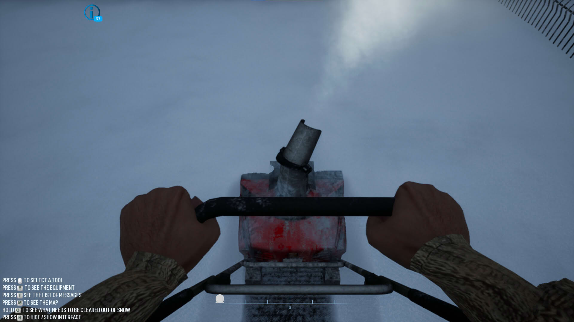 Screenshot for Snow Plowing Simulator
