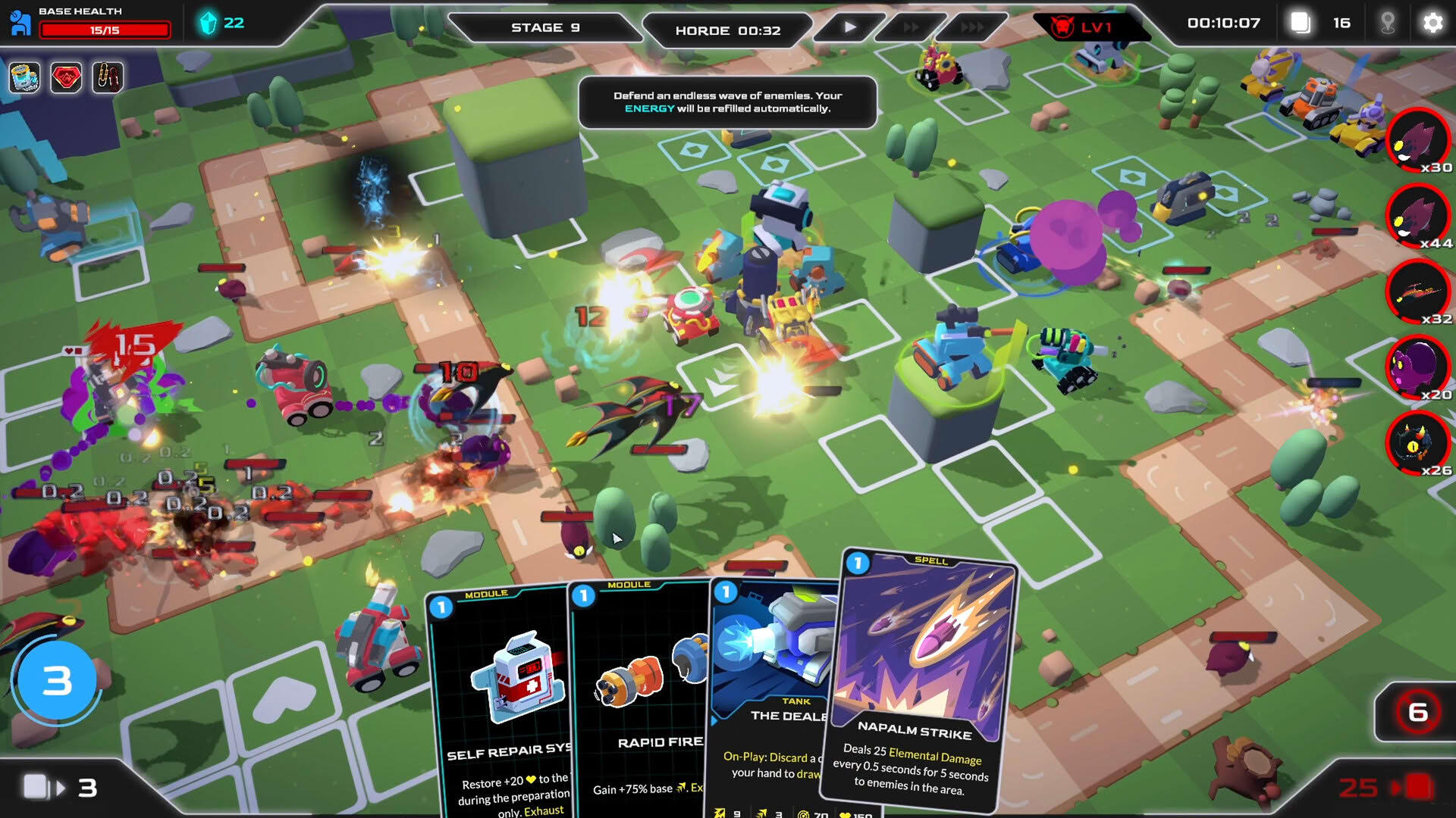 Screenshot for Mini Tank Mayhem