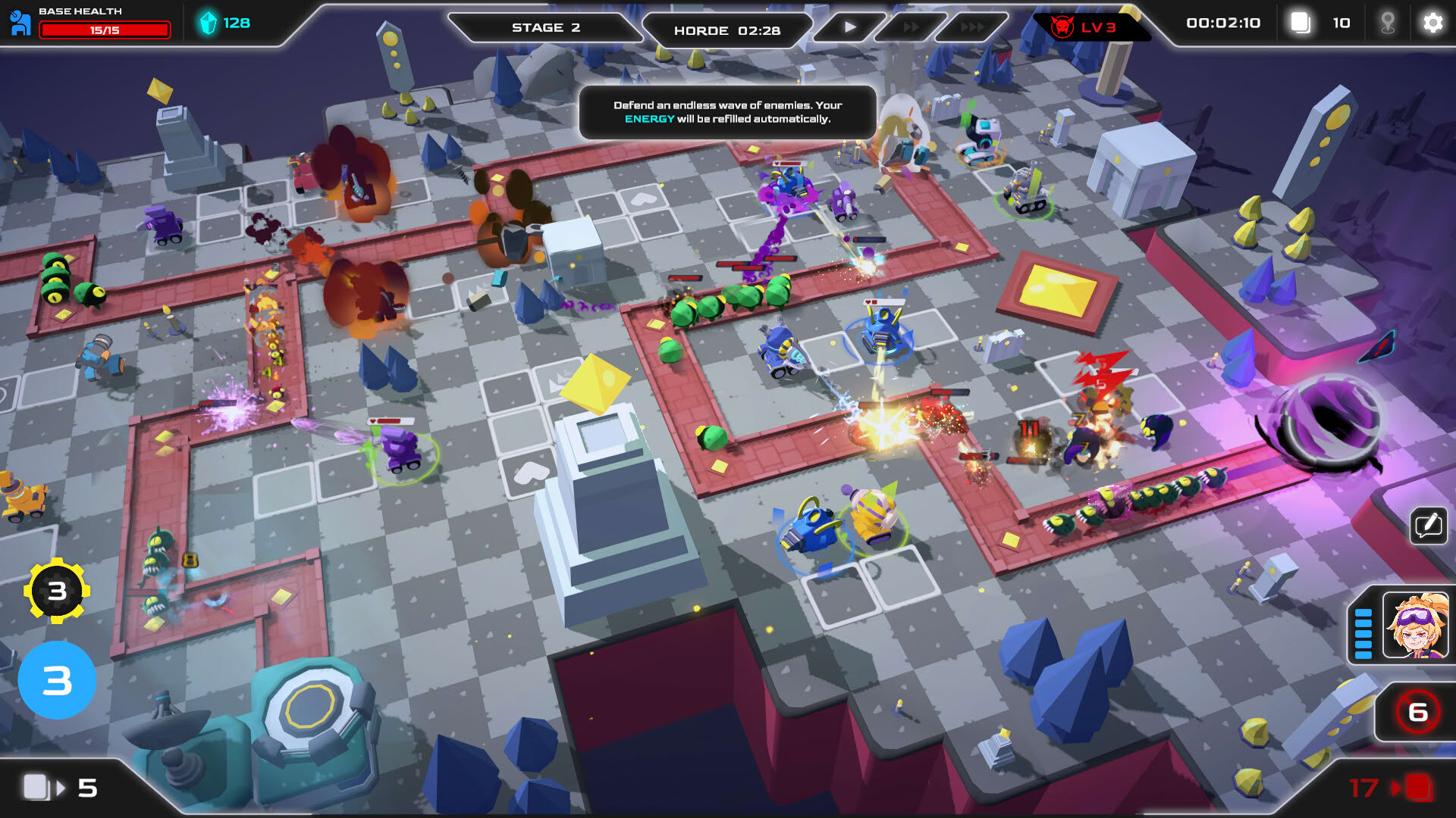 Screenshot for Mini Tank Mayhem