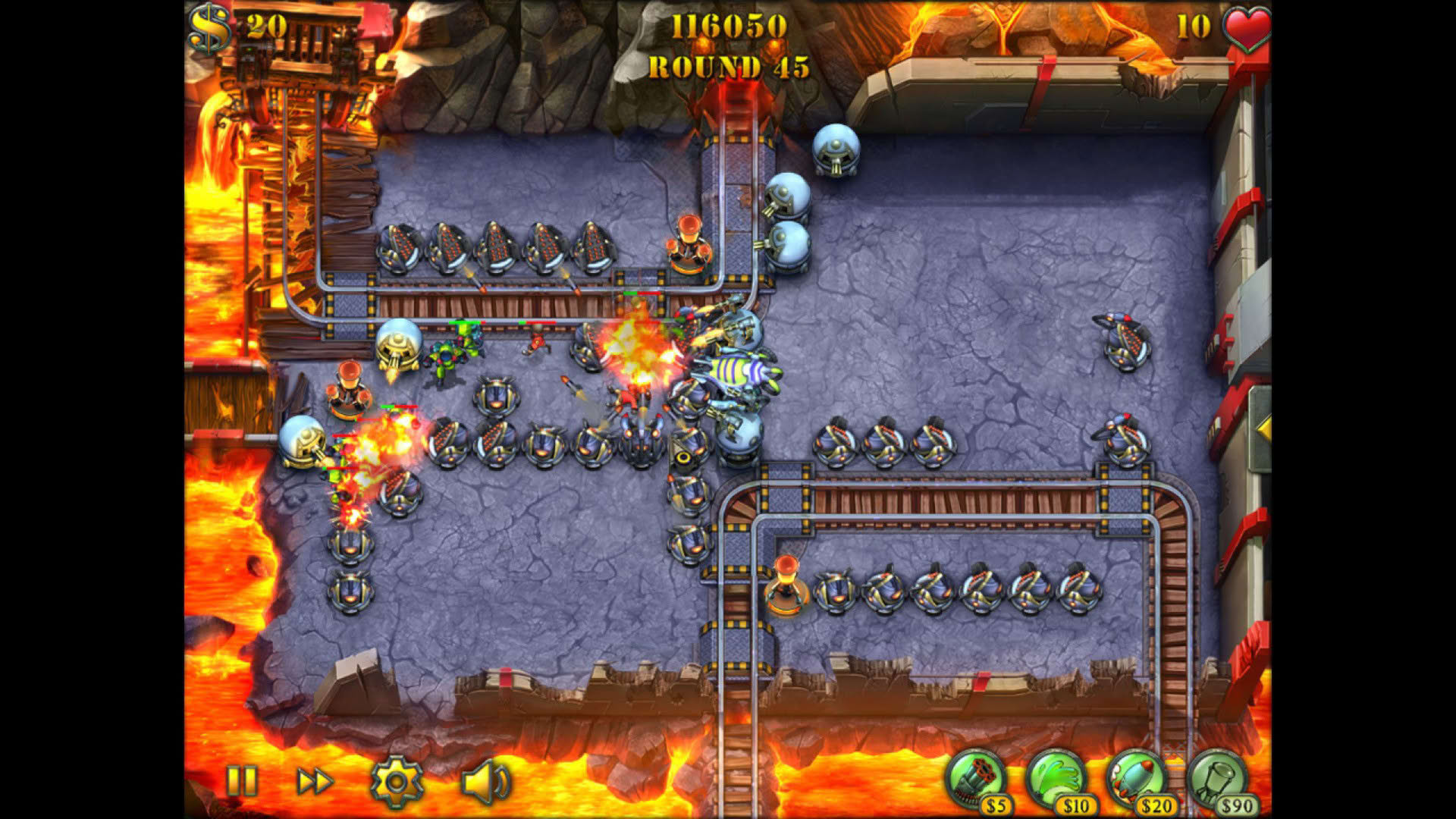 Screenshot for Fieldrunners