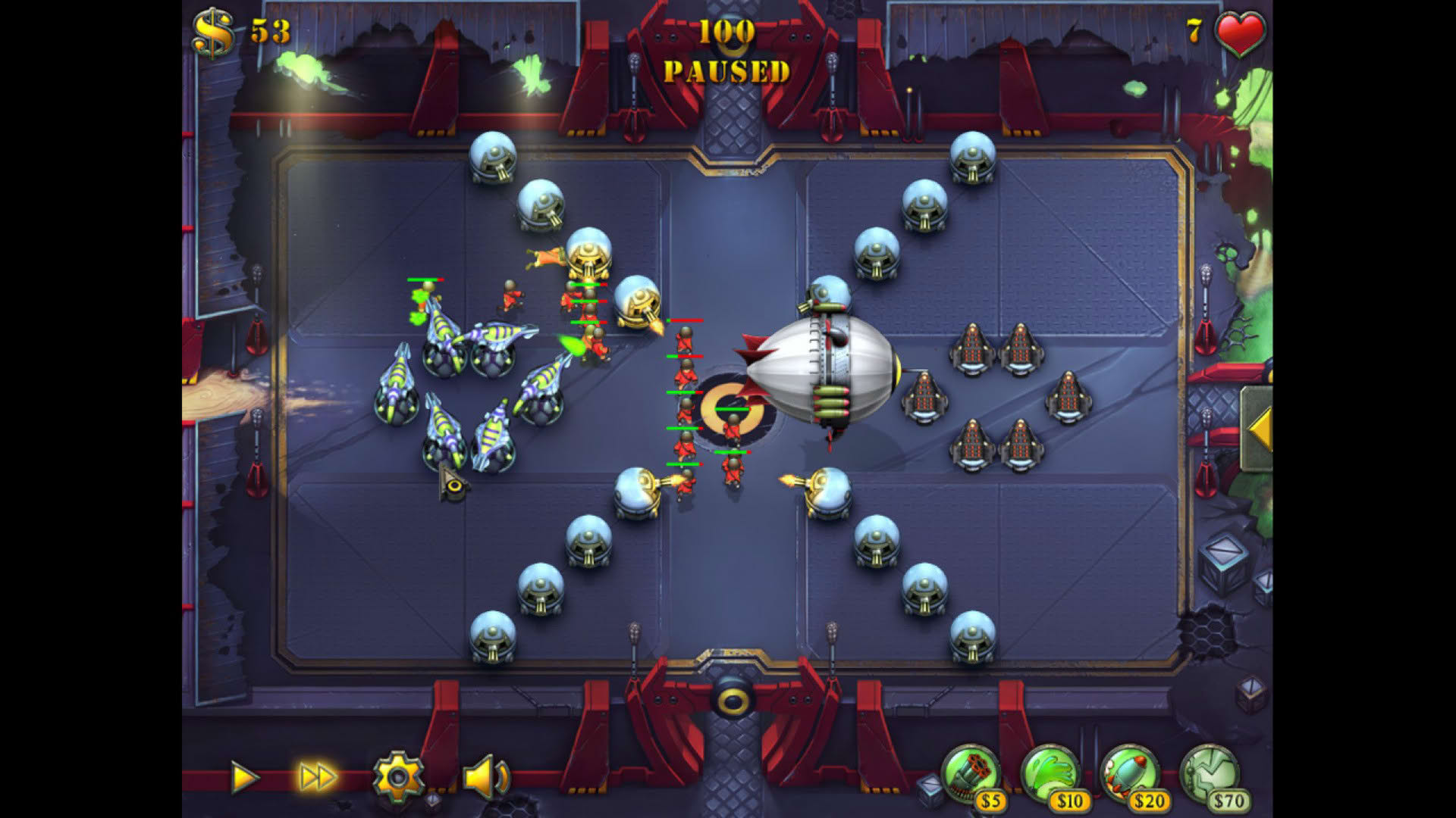Screenshot for Fieldrunners