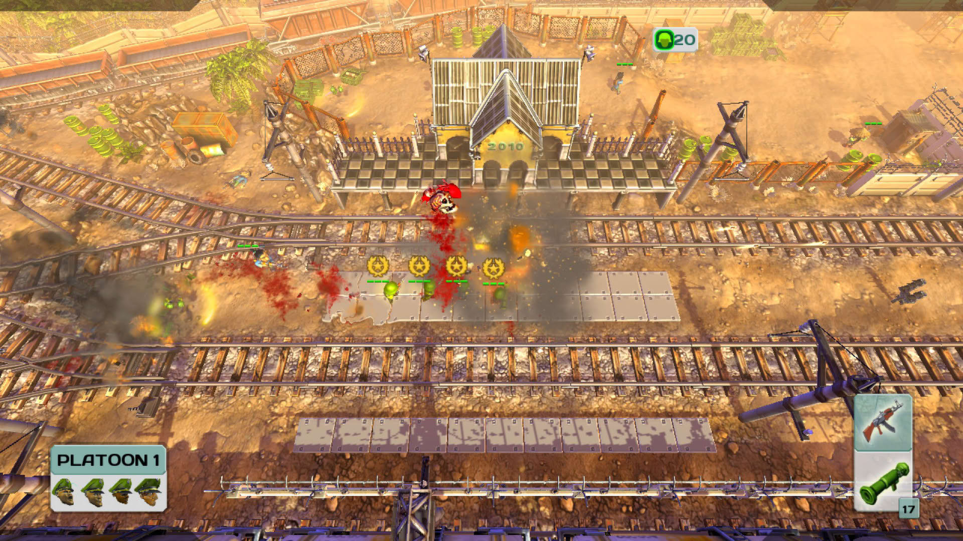 Screenshot for Cannon Fodder 3