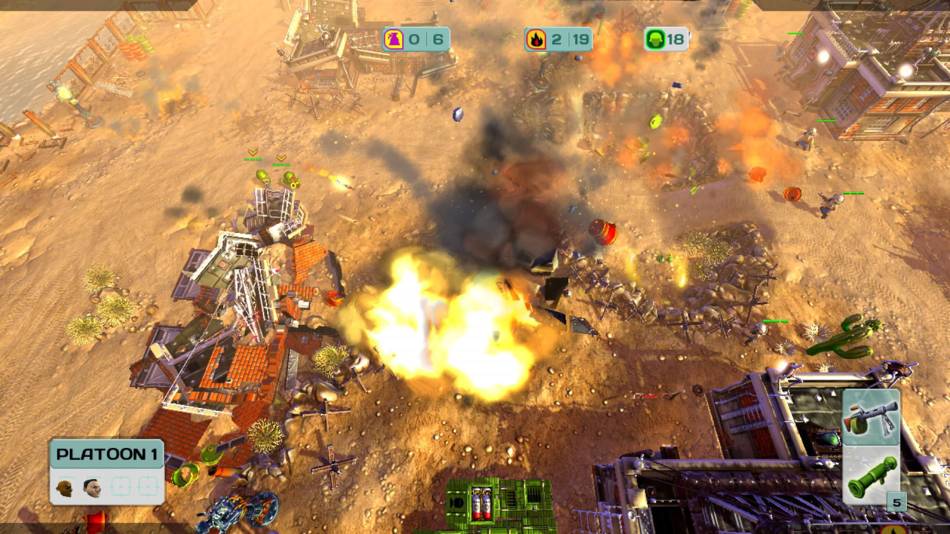Screenshot for Cannon Fodder 3