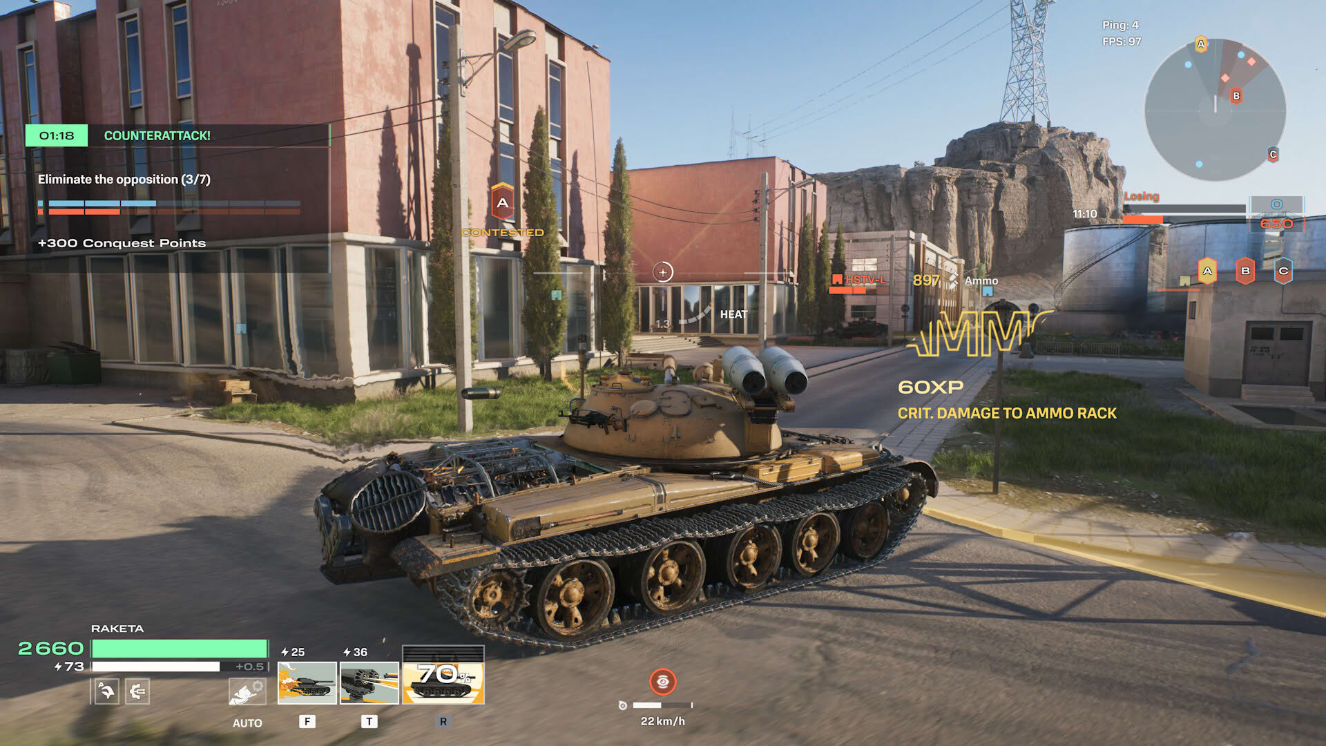 Screenshot for World of Tanks: Heat