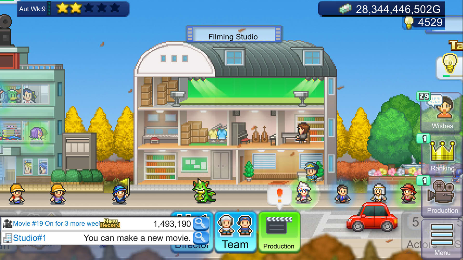 Screenshot for Silver Screen Story