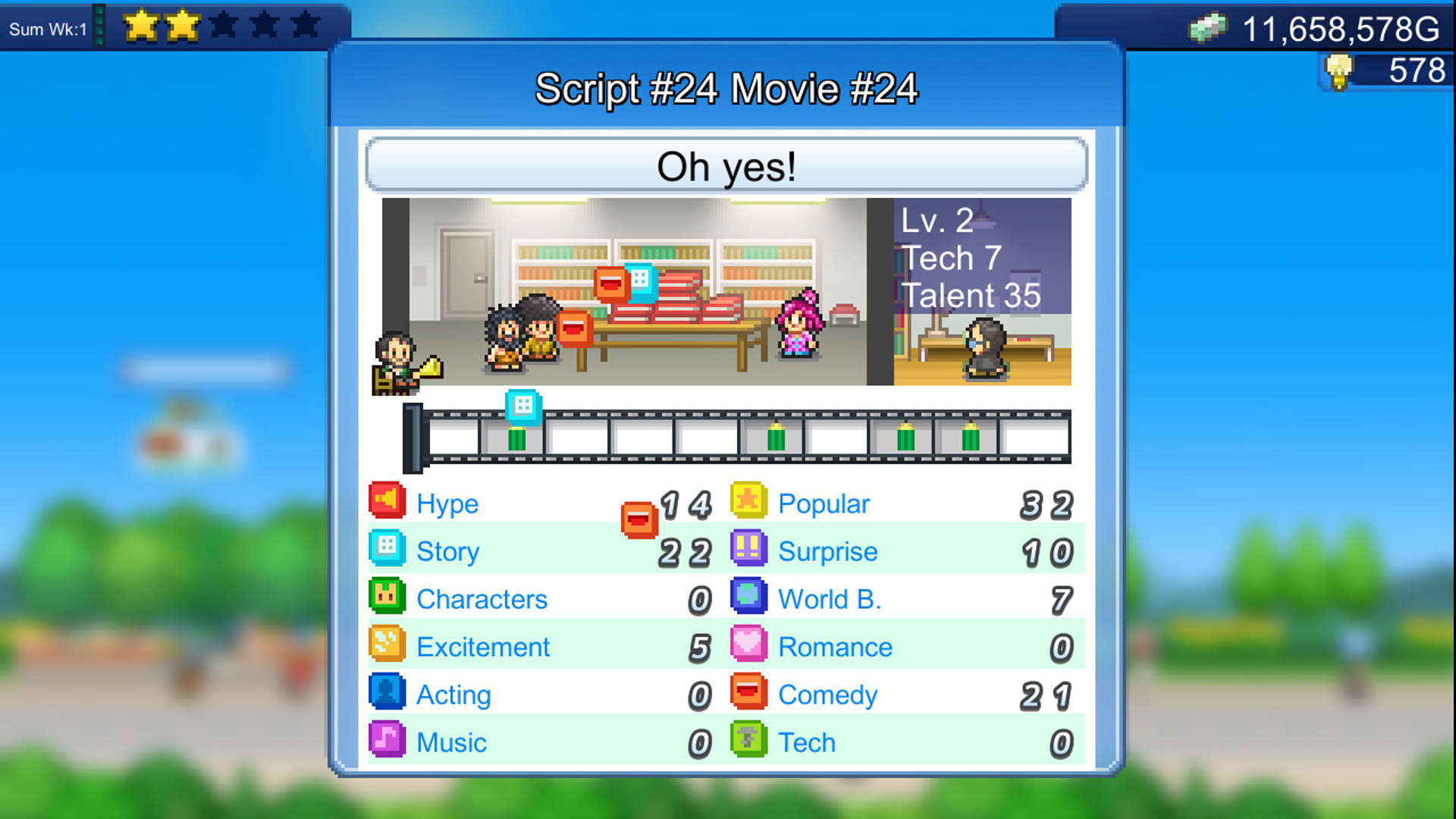Screenshot for Silver Screen Story