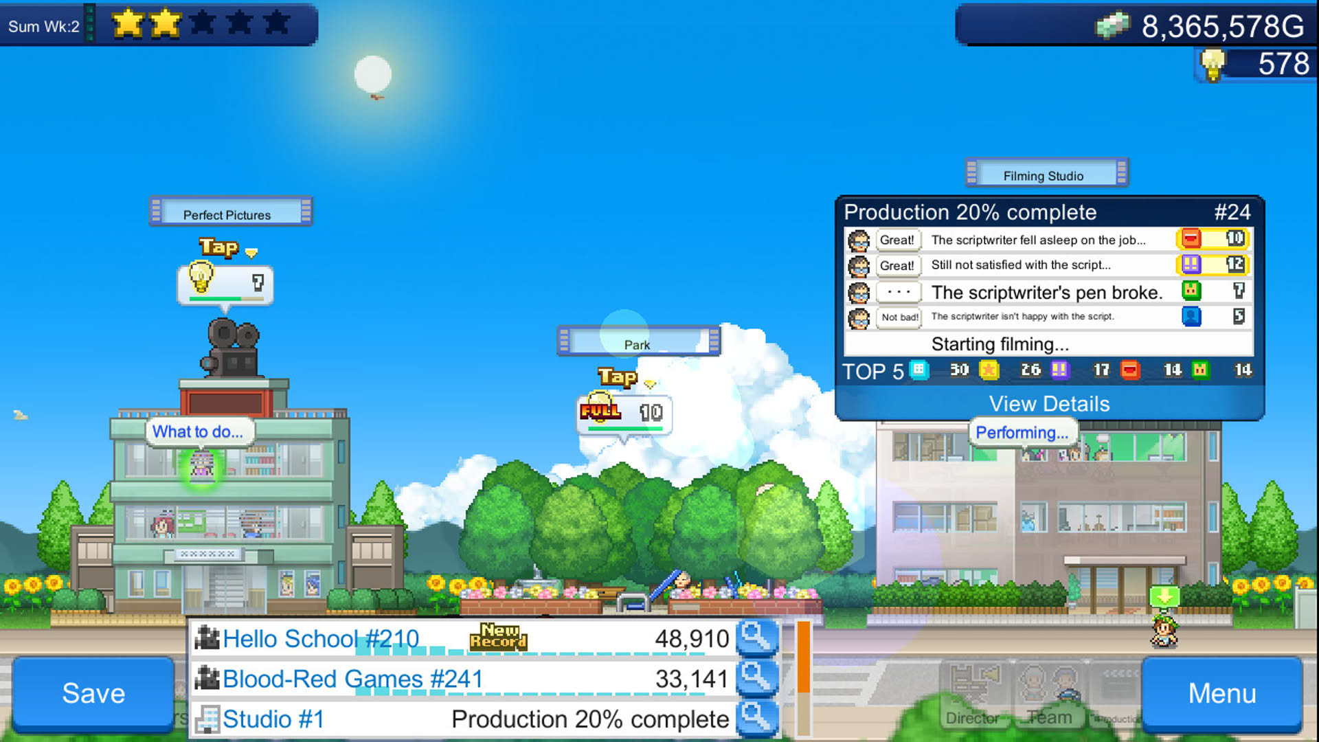 Screenshot for Silver Screen Story