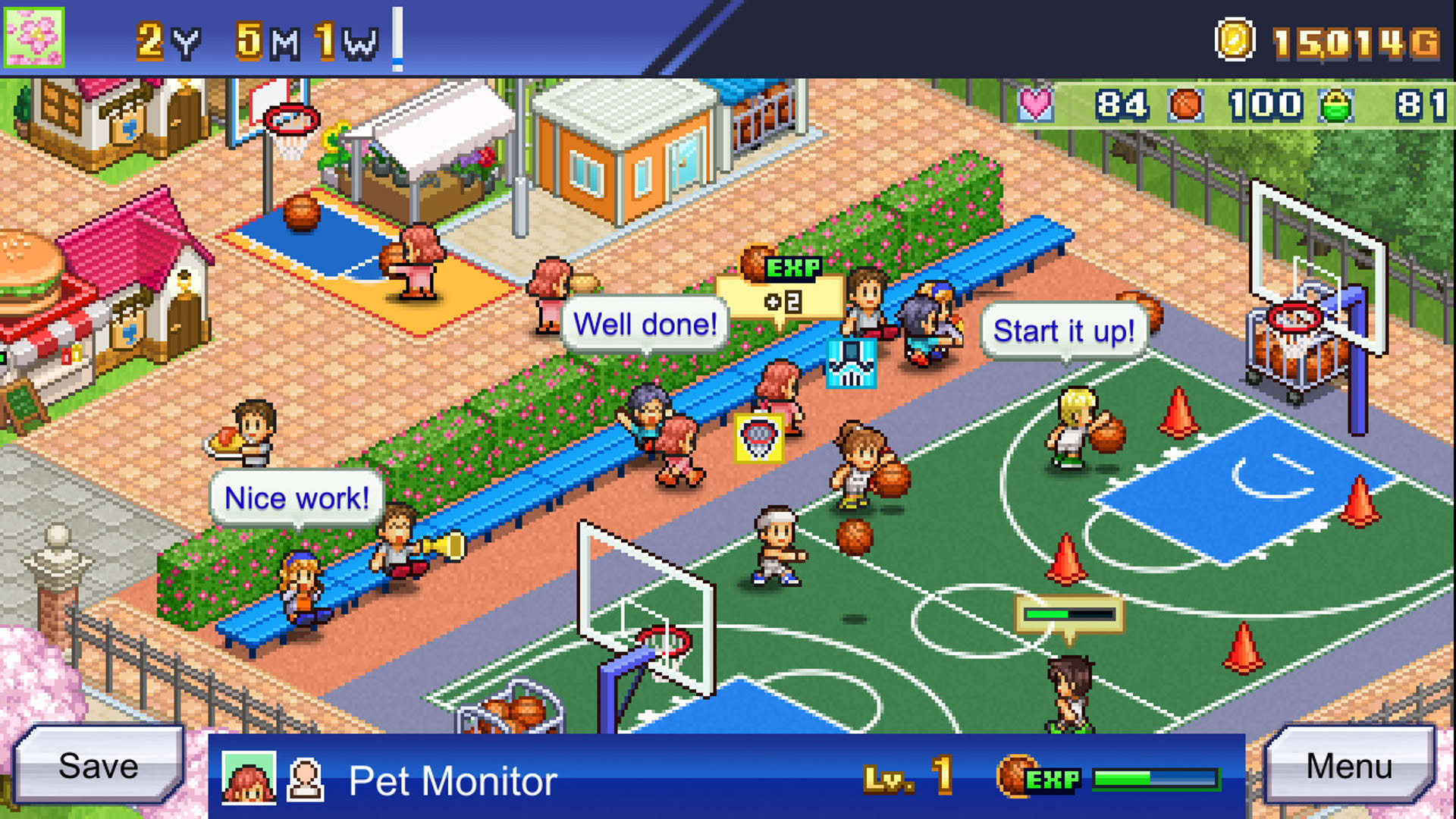 Screenshot for Basketball Club Story