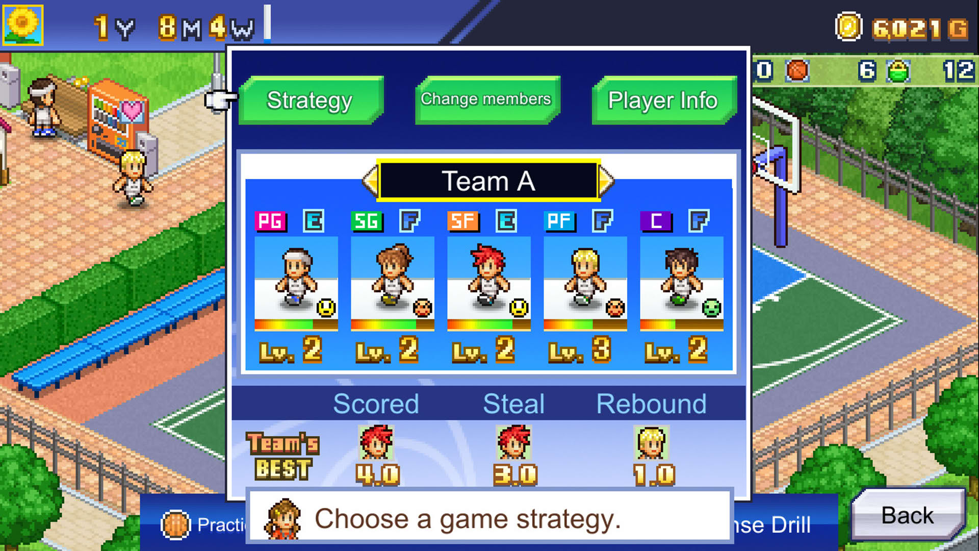 Screenshot for Basketball Club Story