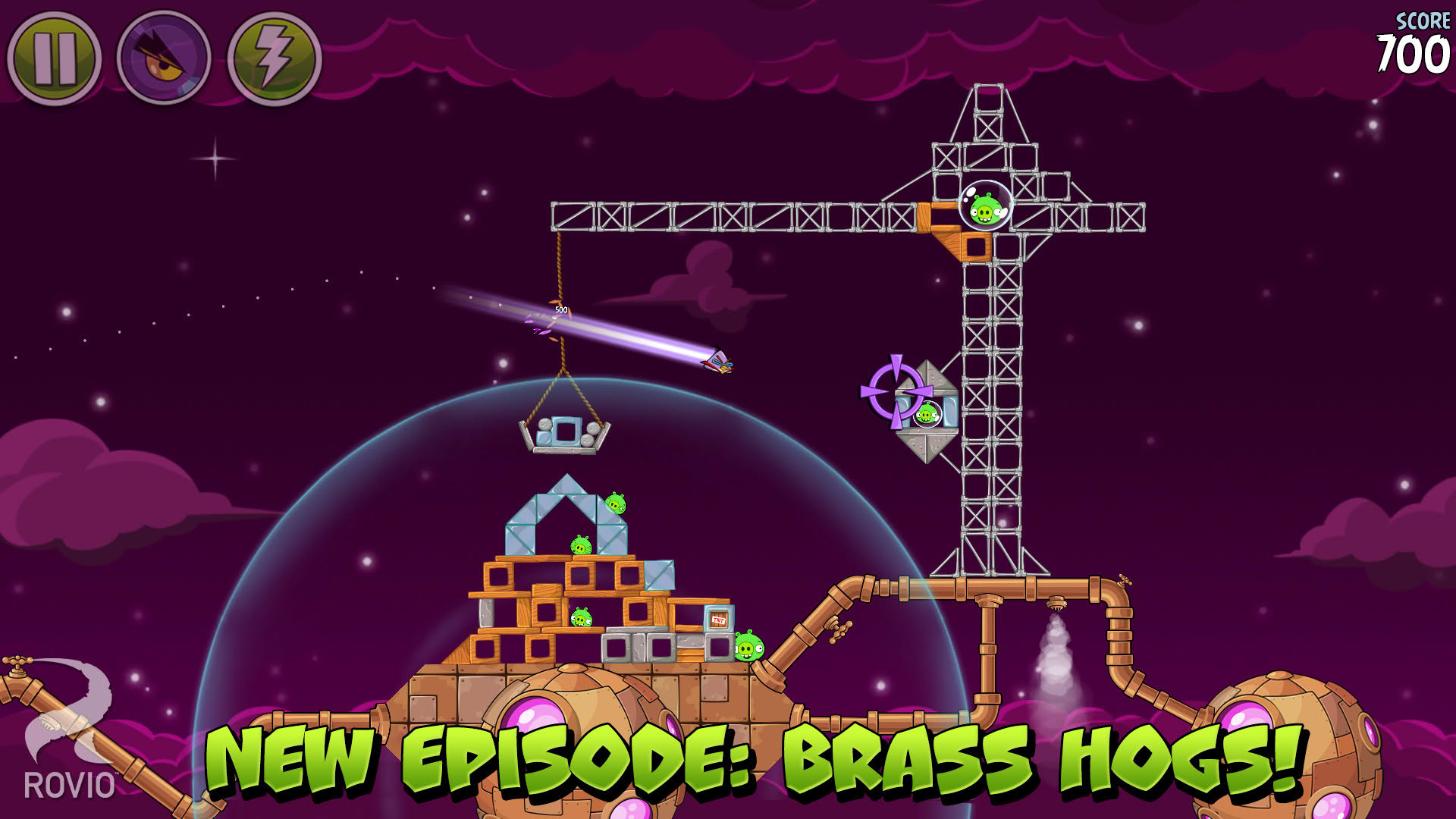 Screenshot for Angry Birds Space