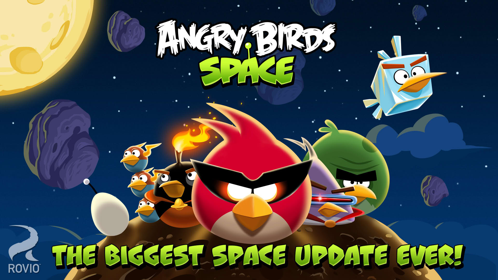 Screenshot for Angry Birds Space